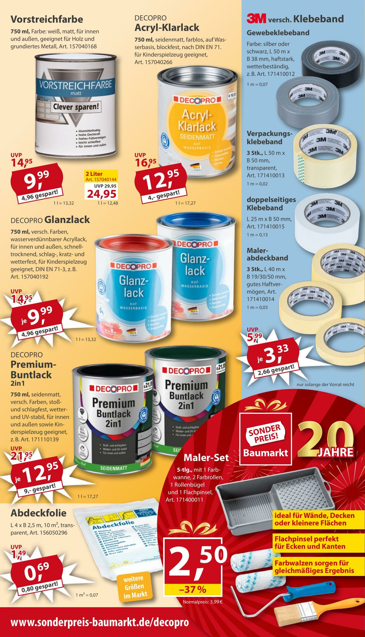Prospekt Sonderpreis Baumarkt 06.12.2025 - 25.12.2025