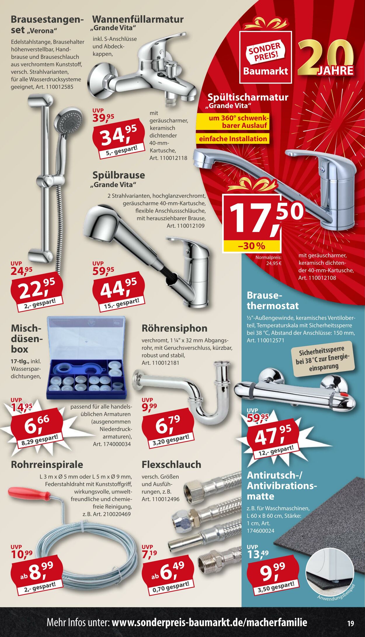 Prospekt Sonderpreis Baumarkt 06.12.2025 - 25.12.2025