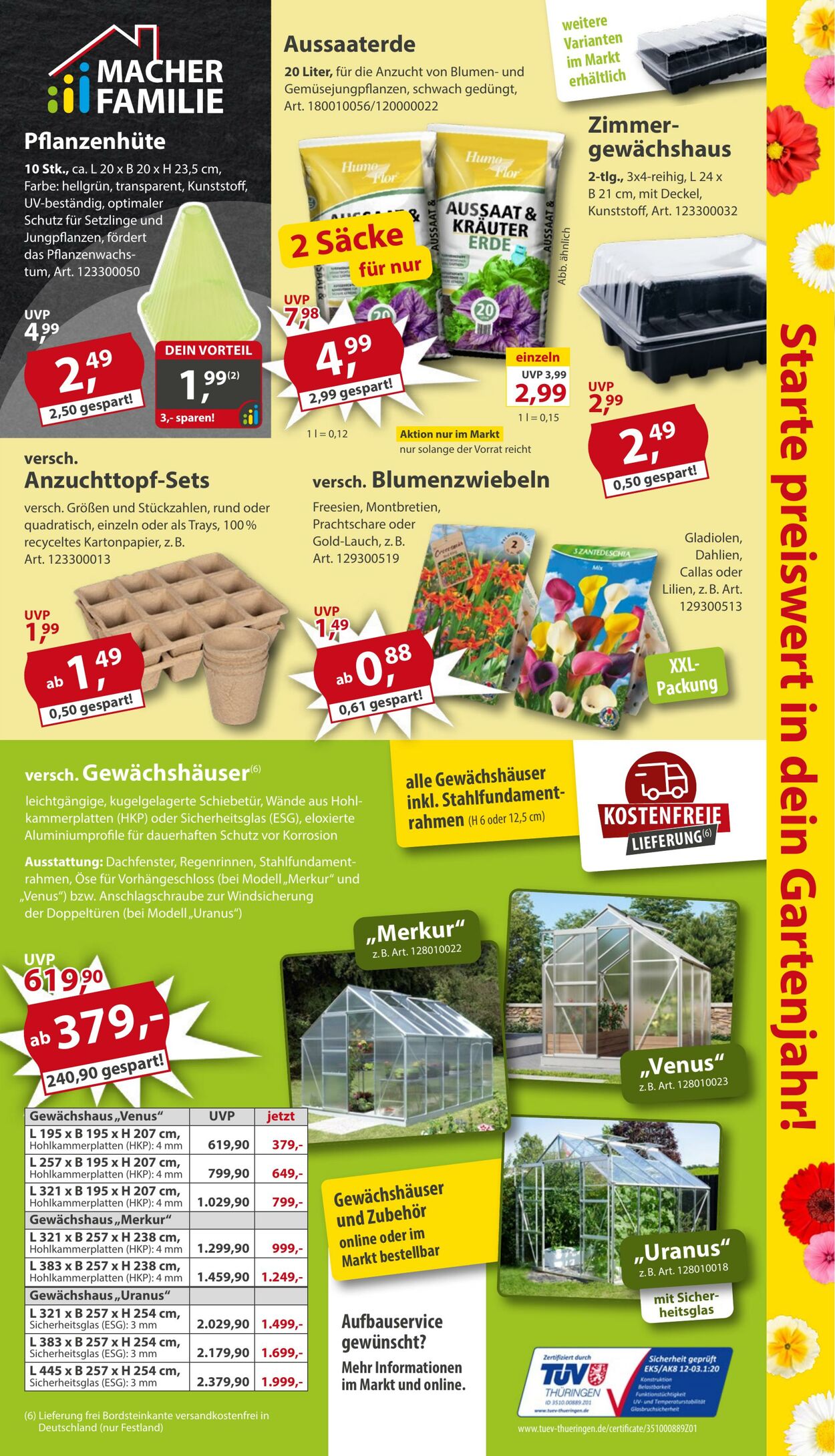Prospekt Sonderpreis Baumarkt 21.02.2026 - 07.03.2026