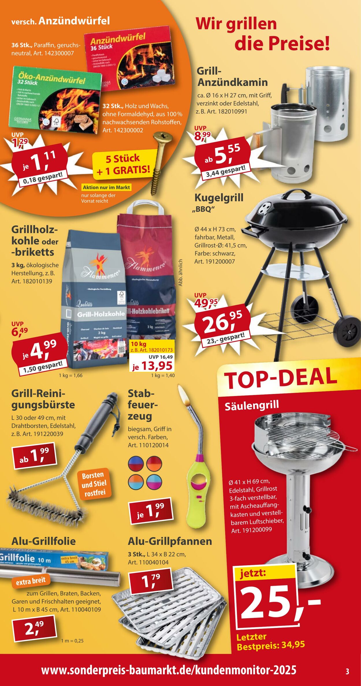 Prospekt Sonderpreis Baumarkt 28.02.2026 - 14.03.2026