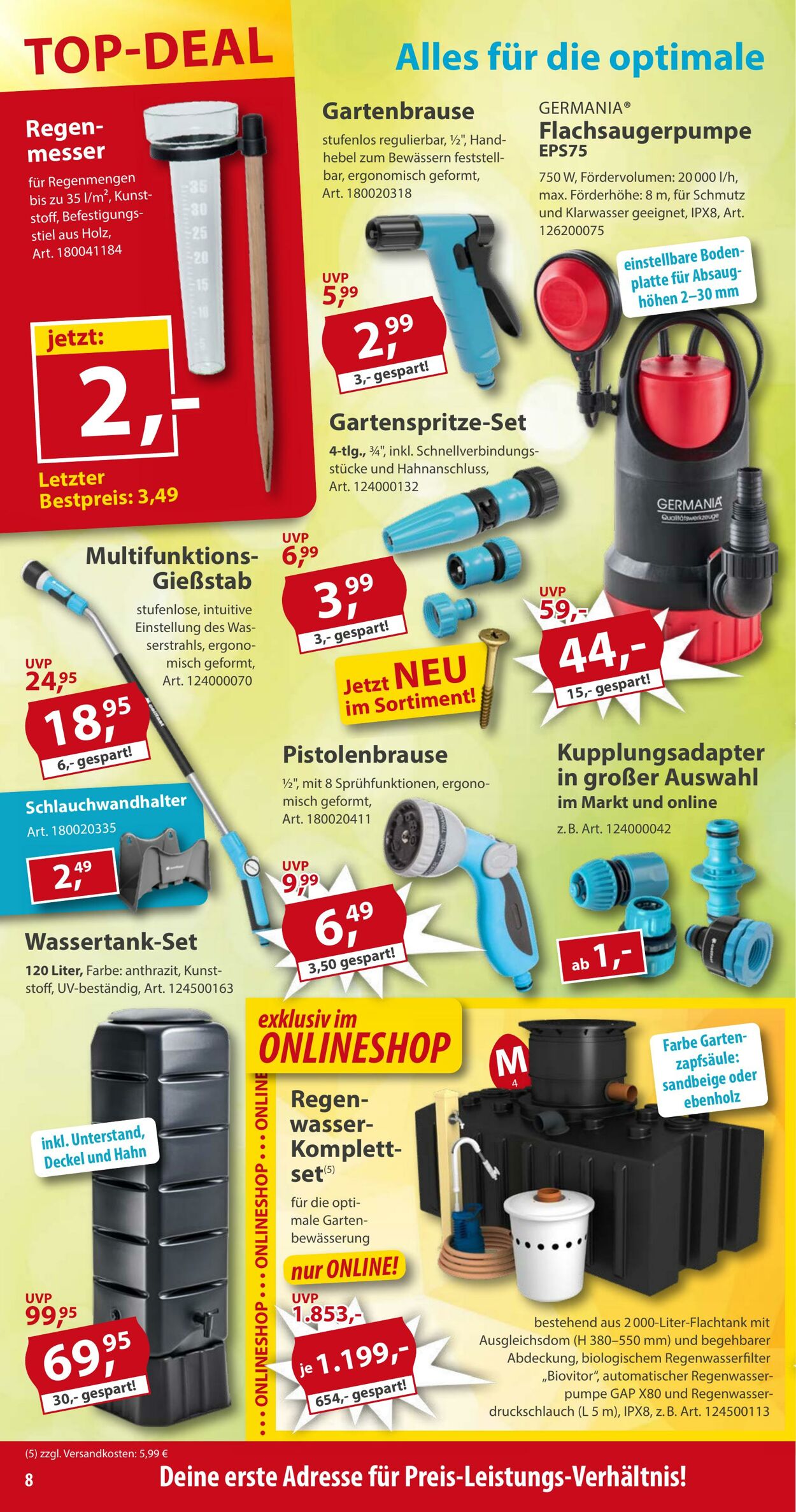 Prospekt Sonderpreis Baumarkt 14.03.2026 - 28.03.2026