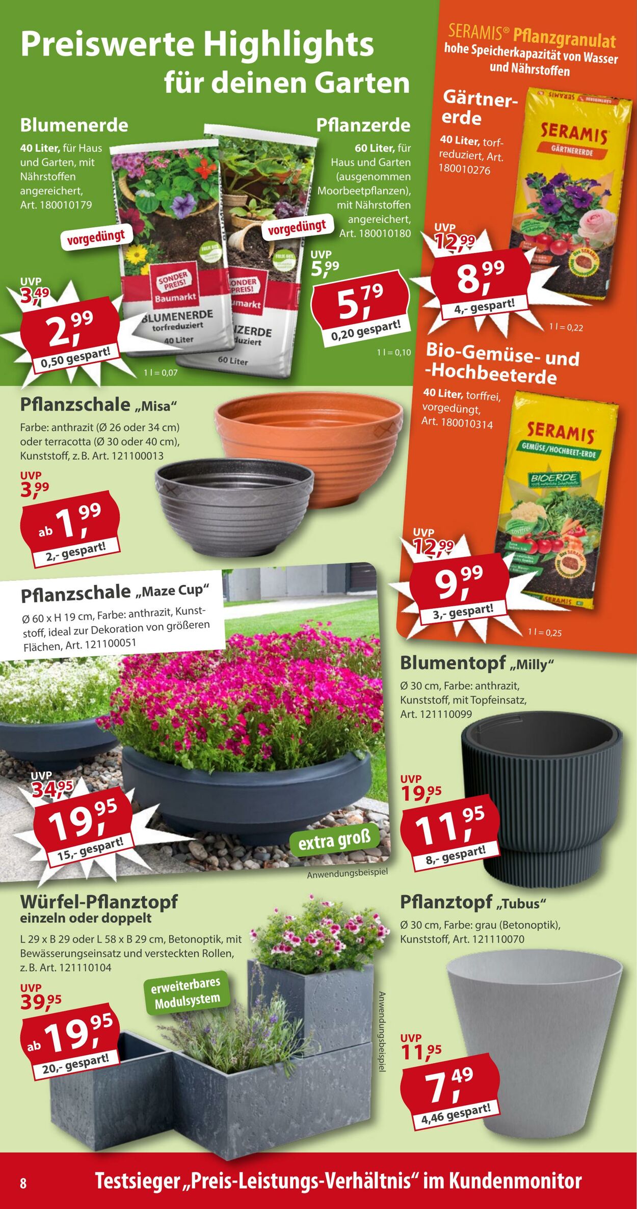 Prospekt Sonderpreis Baumarkt 21.03.2026 - 04.04.2026