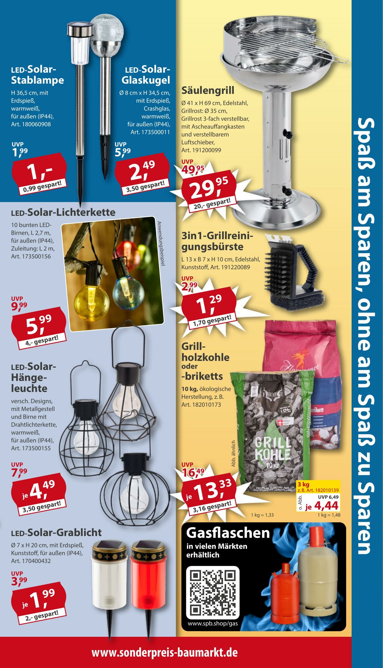 Prospekt Sonderpreis Baumarkt 21.03.2026 - 04.04.2026