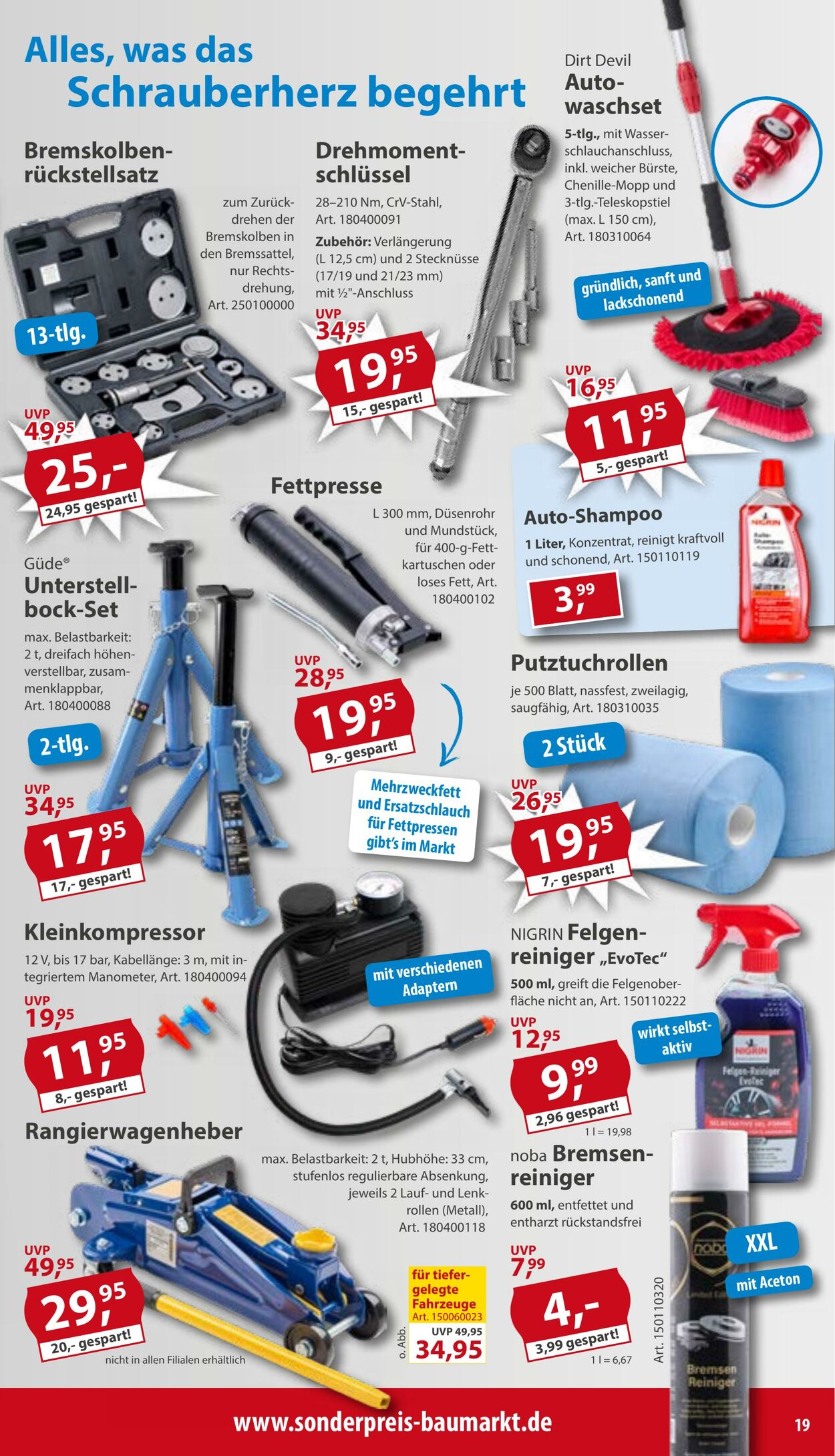 Prospekt Sonderpreis Baumarkt 28.03.2026 - 11.04.2026