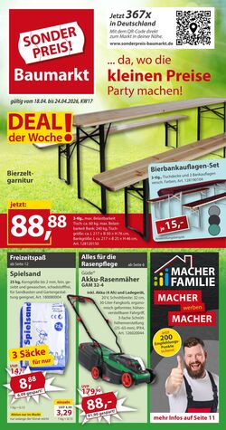 Prospekt Sonderpreis Baumarkt 30.05.2026 - 13.06.2026