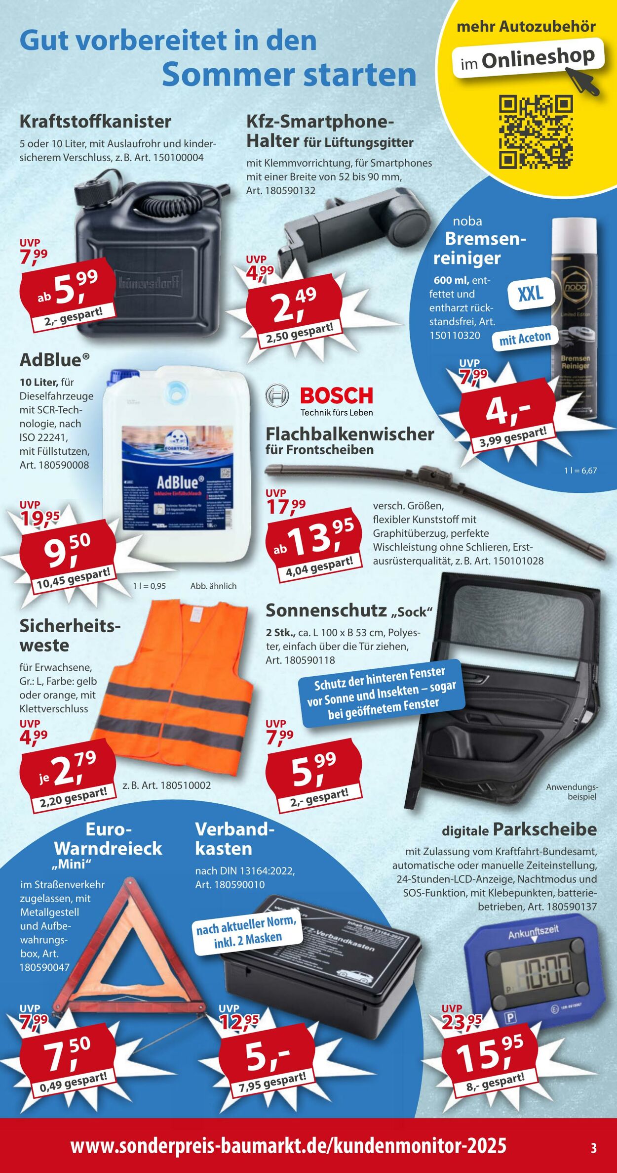 Prospekt Sonderpreis Baumarkt 18.04.2026 - 02.05.2026