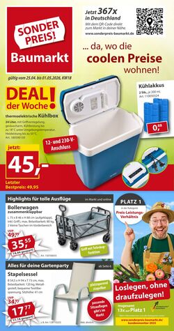 Prospekt Sonderpreis Baumarkt 30.05.2026 - 13.06.2026