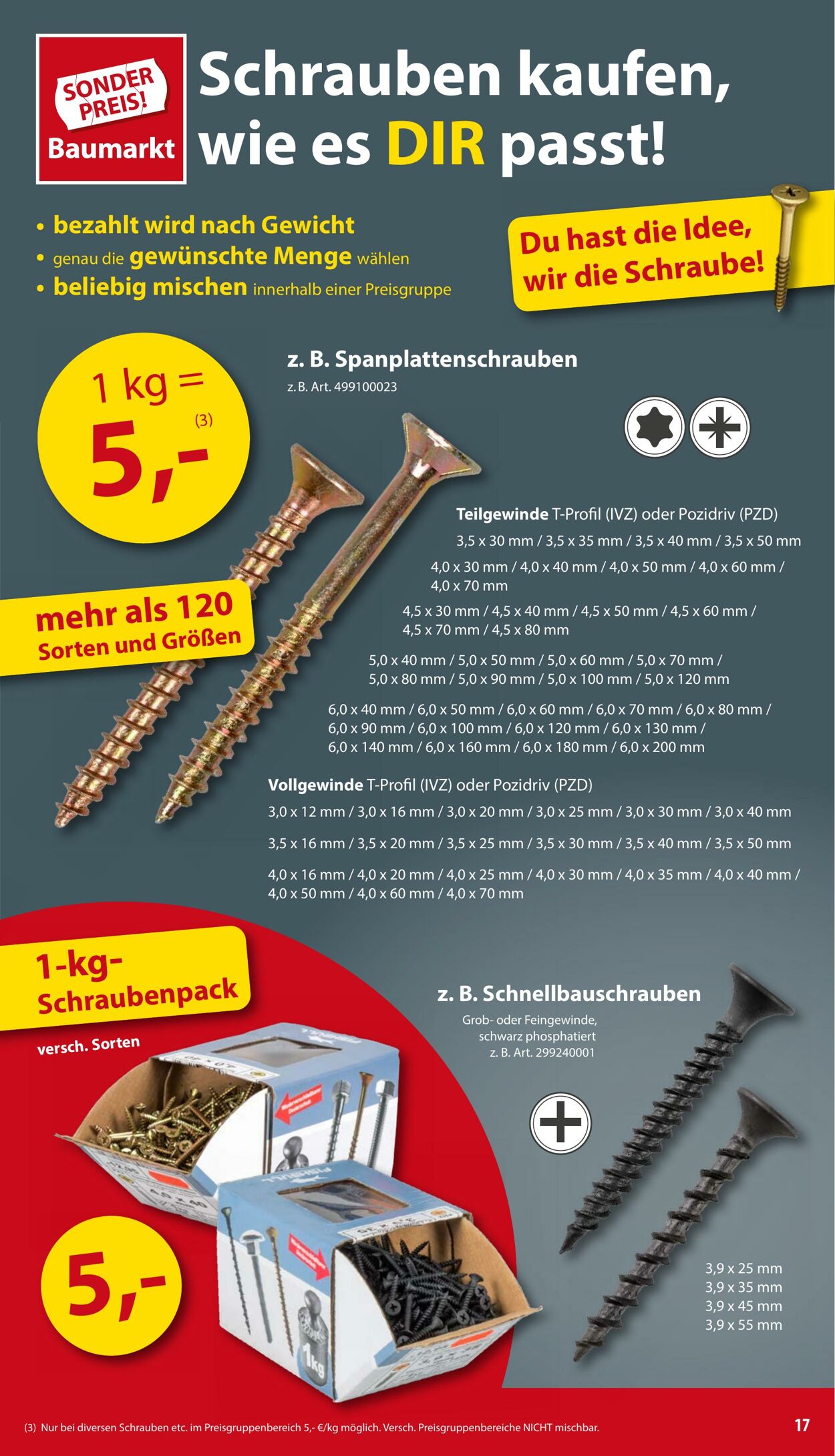 Prospekt Sonderpreis Baumarkt 25.04.2026 - 09.05.2026