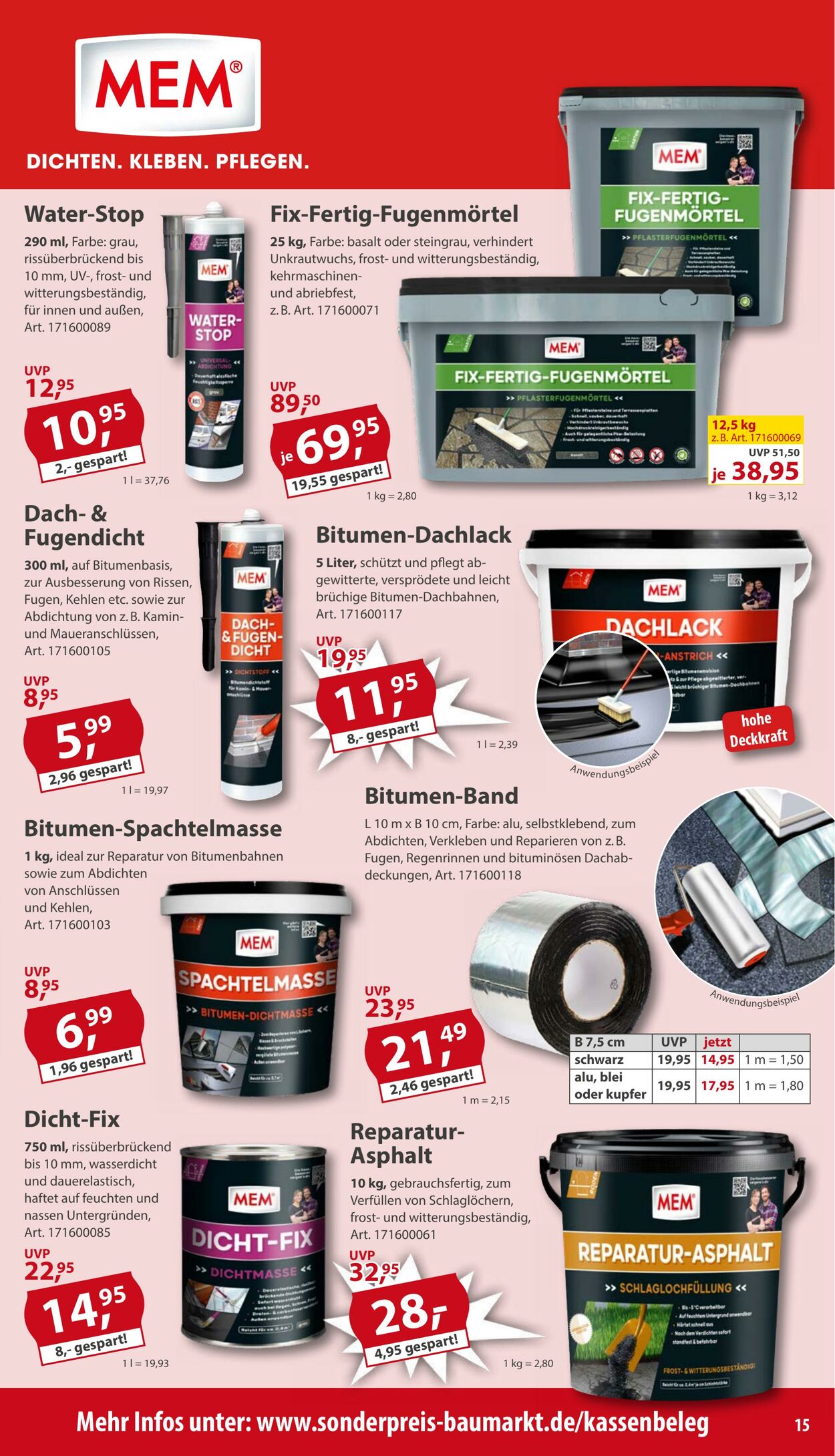 Prospekt Sonderpreis Baumarkt 25.04.2026 - 09.05.2026