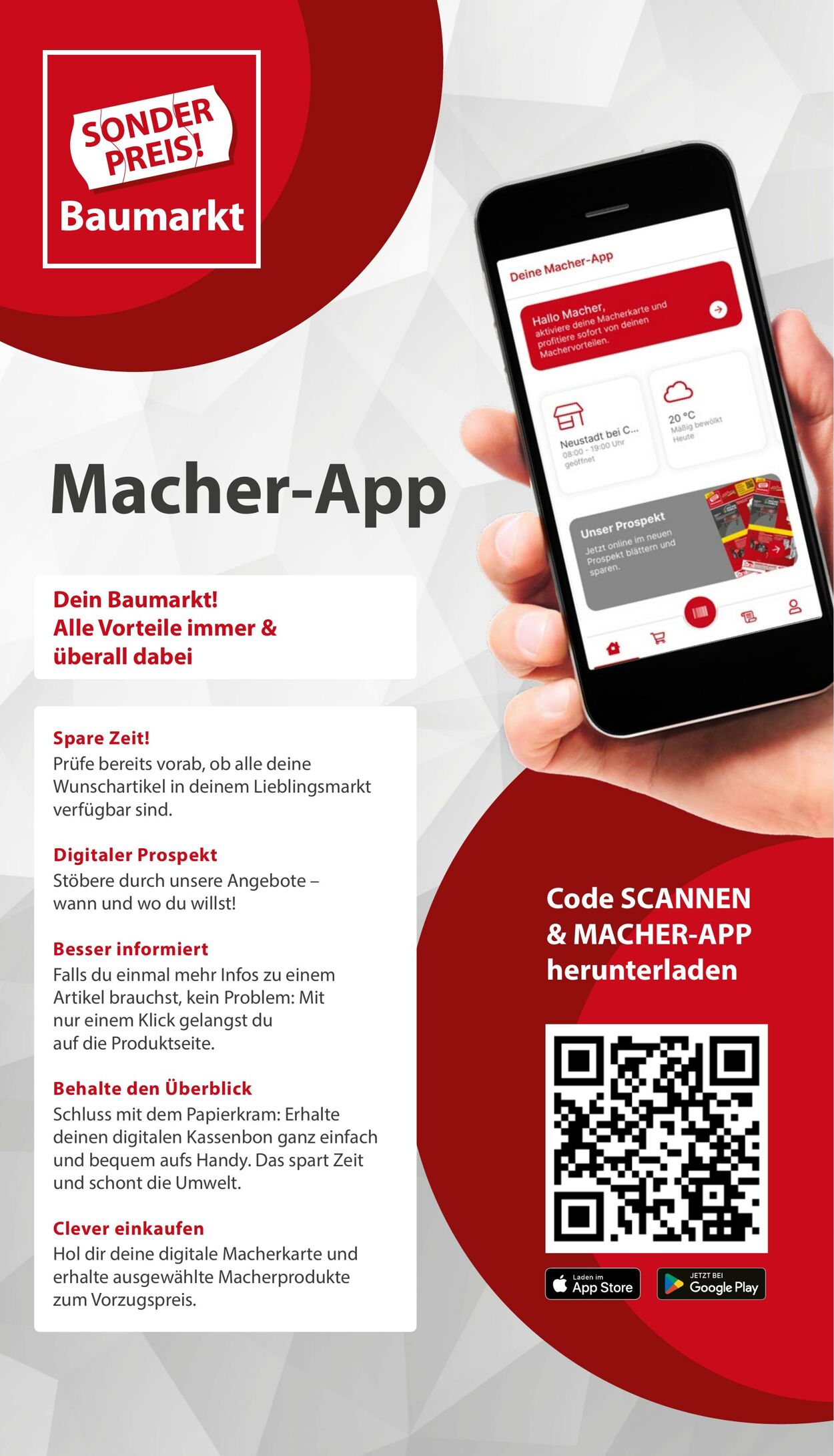 Prospekt Sonderpreis Baumarkt 25.04.2026 - 09.05.2026