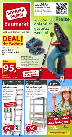 Prospekt Sonderpreis Baumarkt 30.05.2026 - 13.06.2026