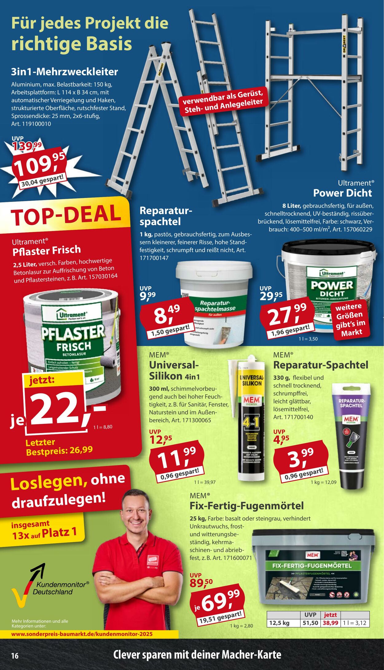 Prospekt Sonderpreis Baumarkt 06.06.2026 - 20.06.2026