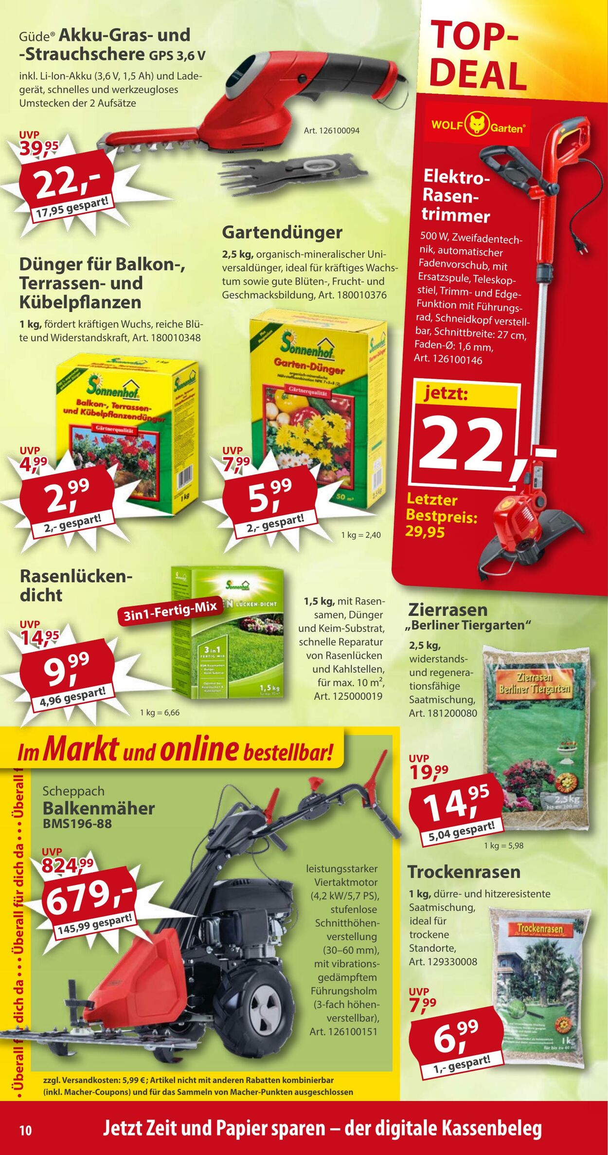 Prospekt Sonderpreis Baumarkt 06.06.2026 - 20.06.2026