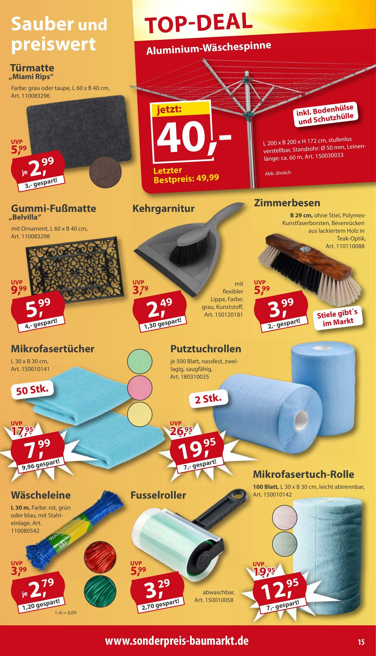 Prospekt Sonderpreis Baumarkt 06.06.2026 - 20.06.2026