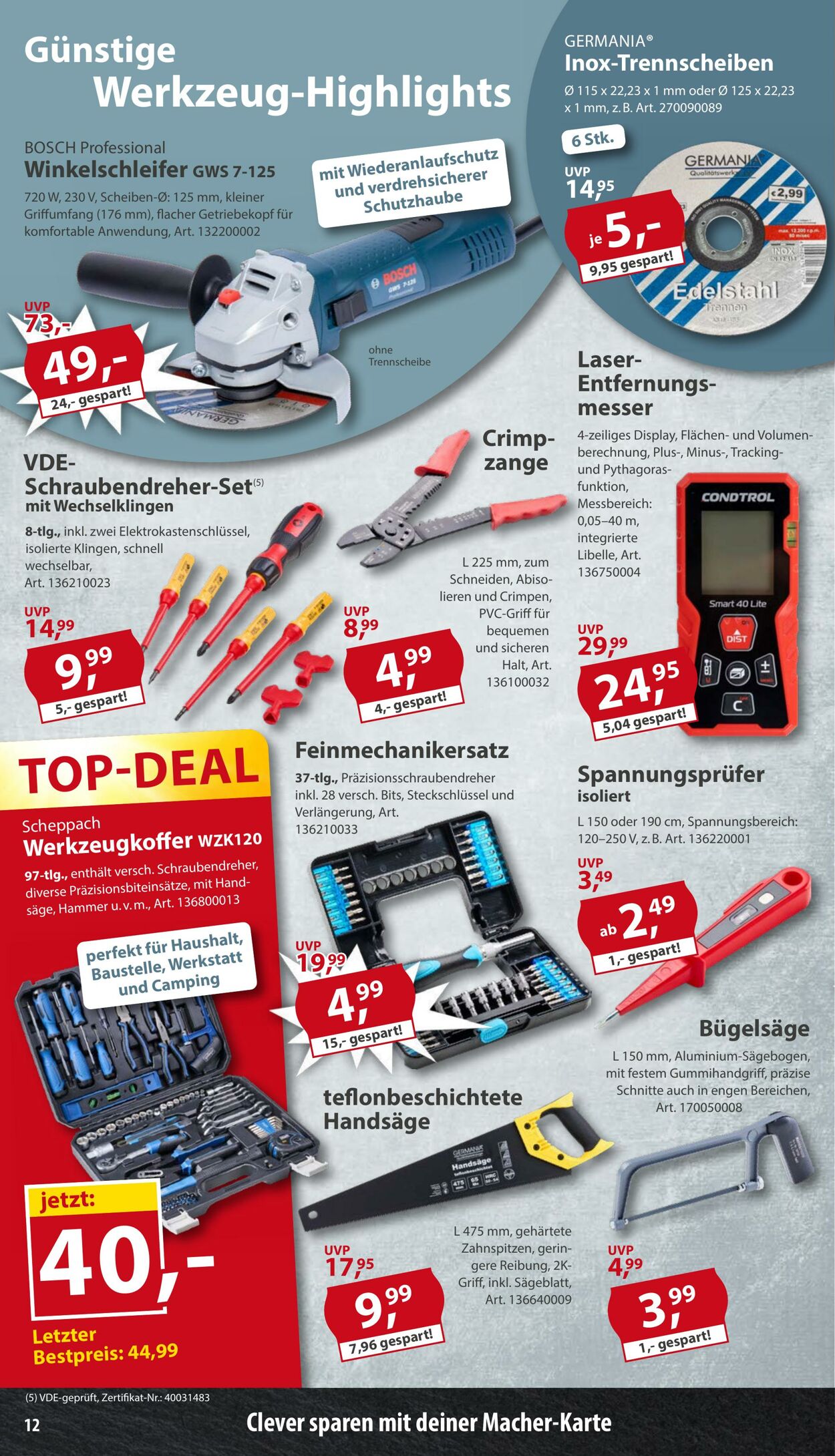 Prospekt Sonderpreis Baumarkt 06.06.2026 - 20.06.2026