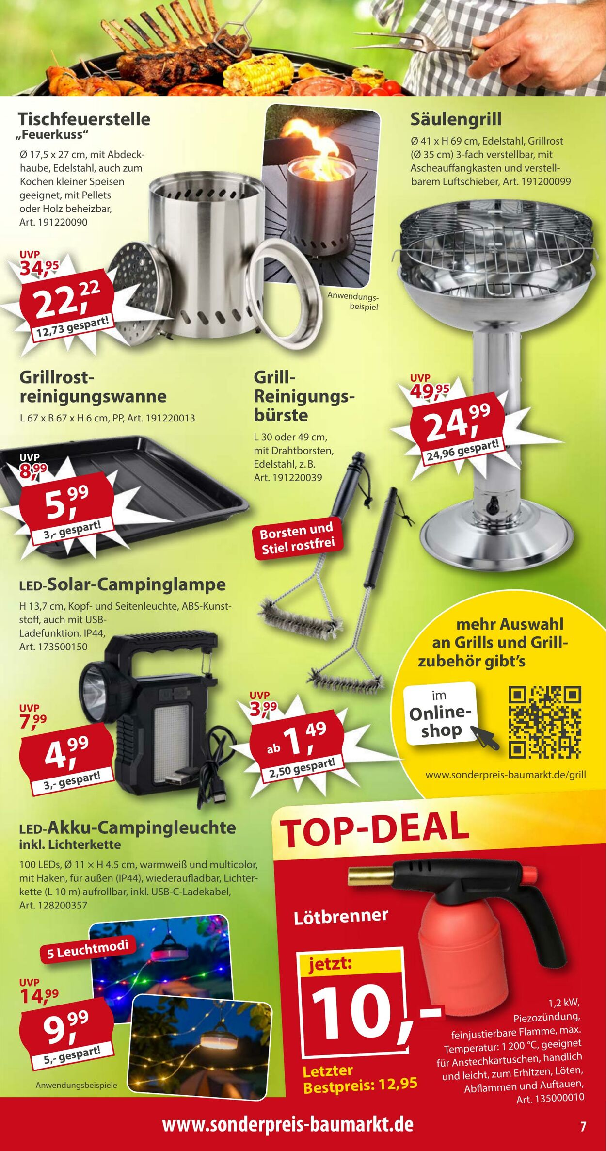 Prospekt Sonderpreis Baumarkt 06.06.2026 - 20.06.2026