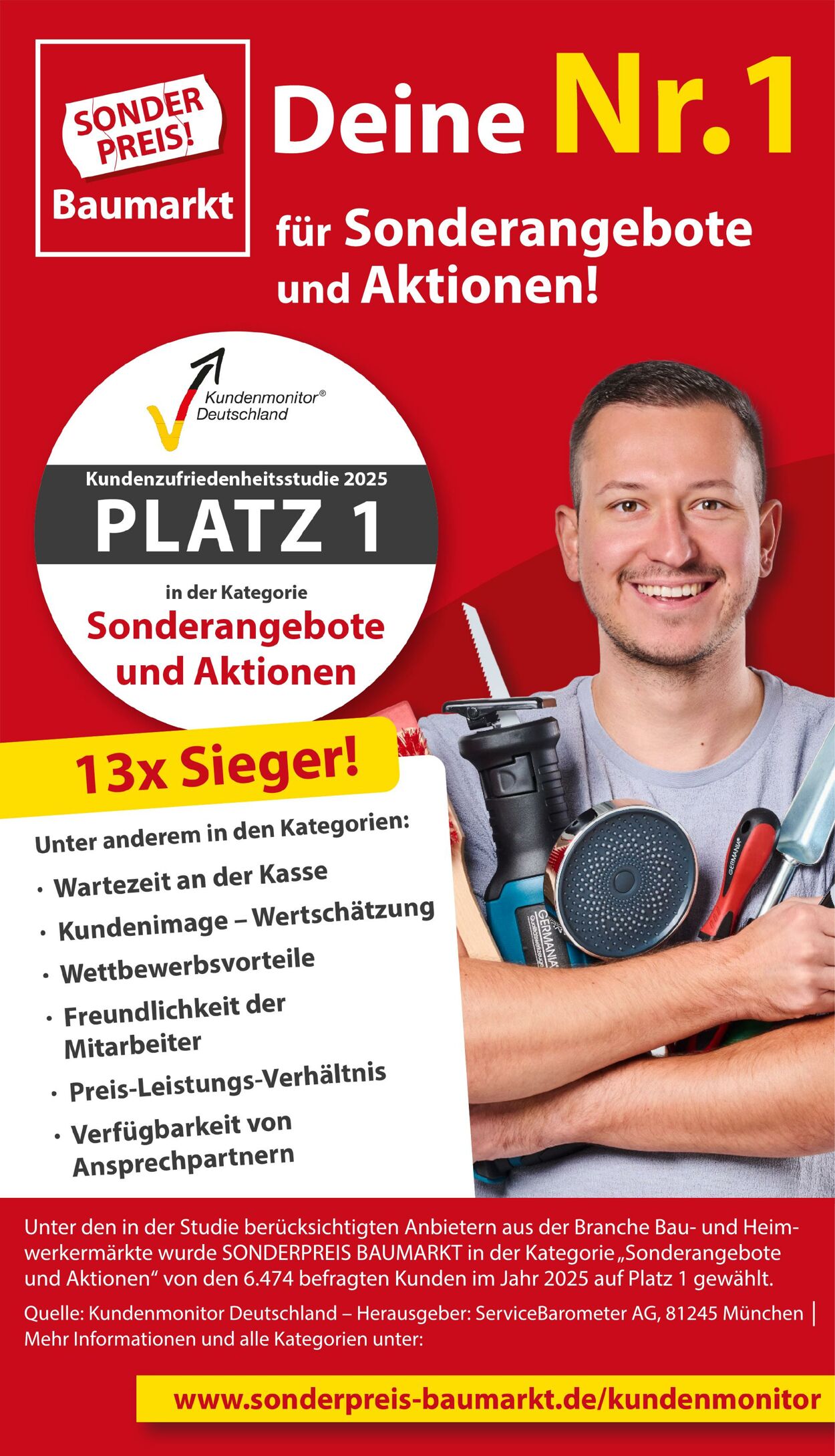 Prospekt Sonderpreis Baumarkt 13.06.2026 - 27.06.2026
