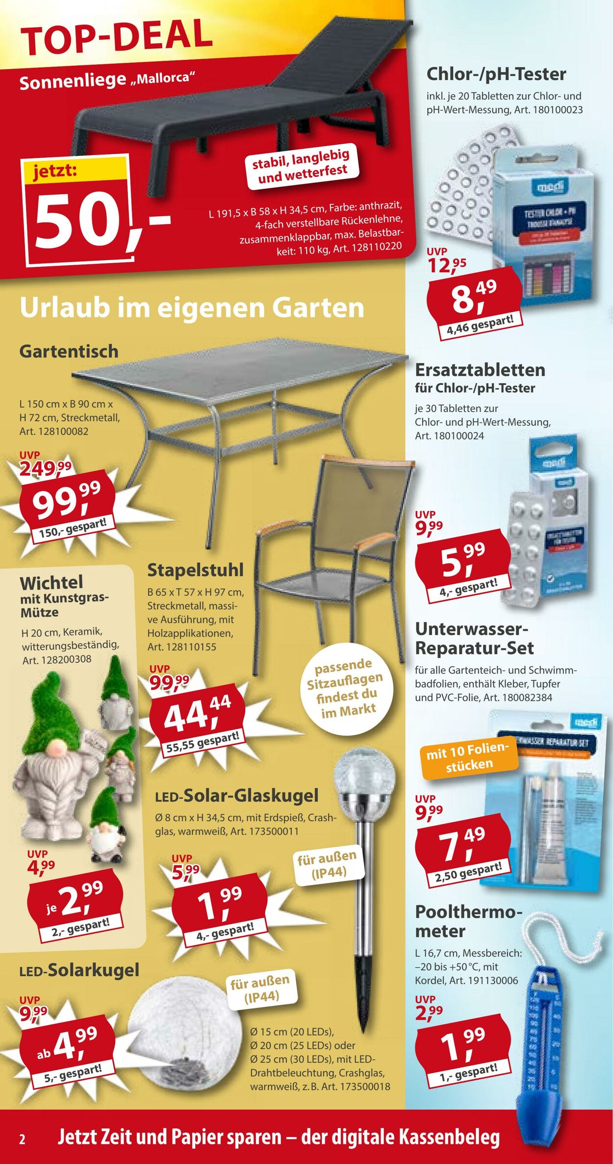 Prospekt Sonderpreis Baumarkt 20.06.2026 - 04.07.2026