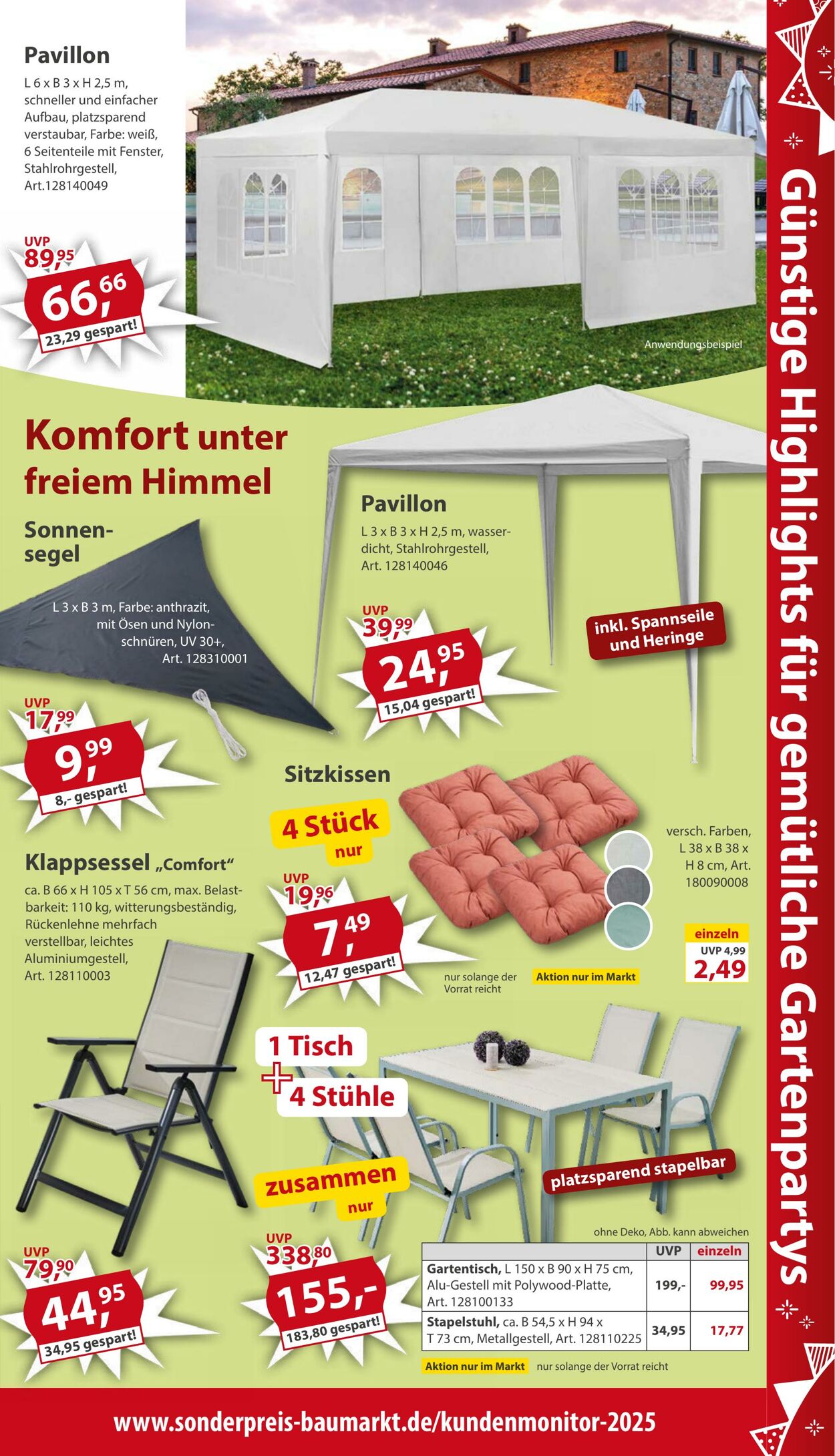 Prospekt Sonderpreis Baumarkt 27.06.2026 - 11.07.2026