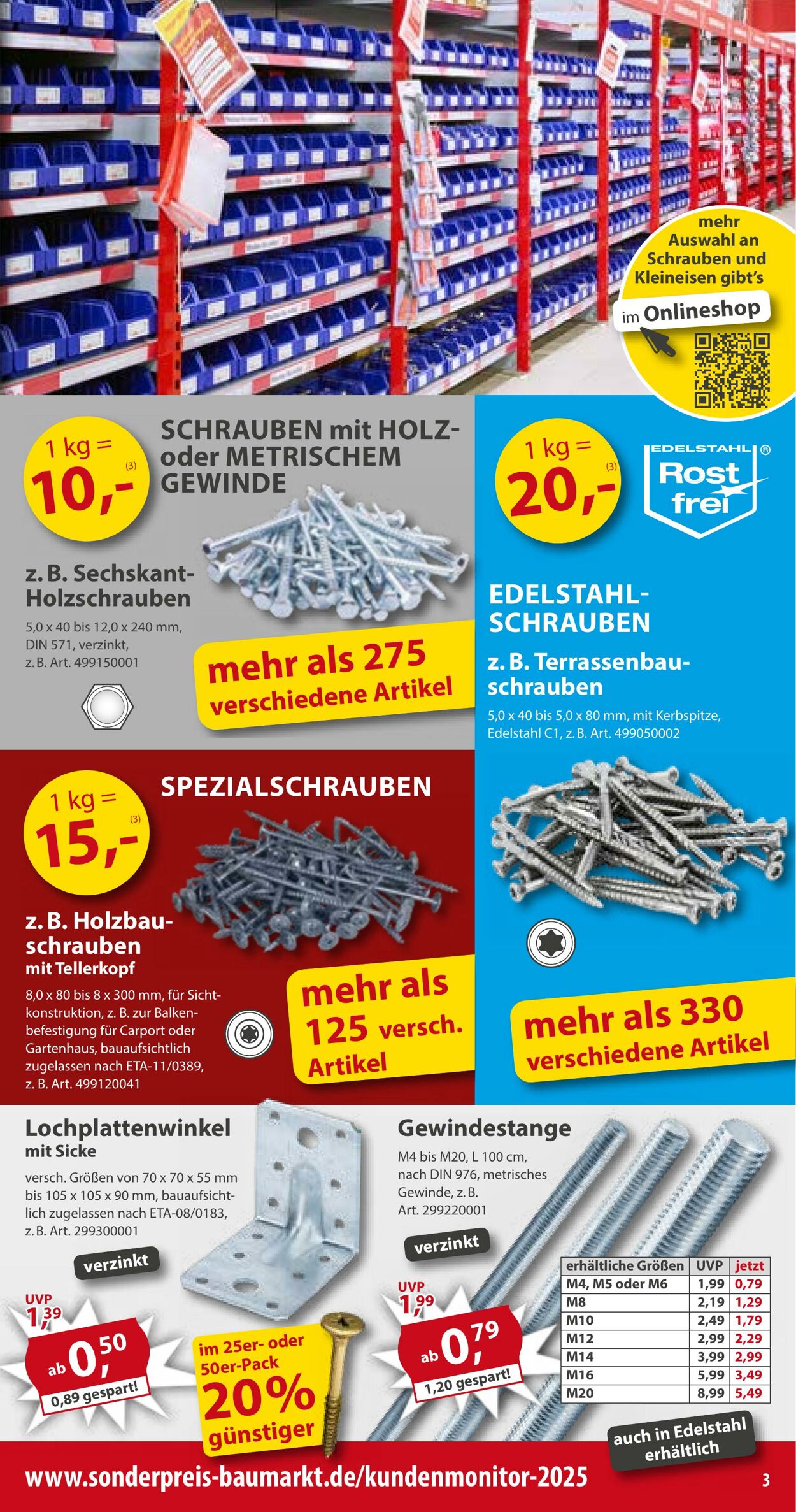 Prospekt Sonderpreis Baumarkt 11.07.2026 - 25.07.2026