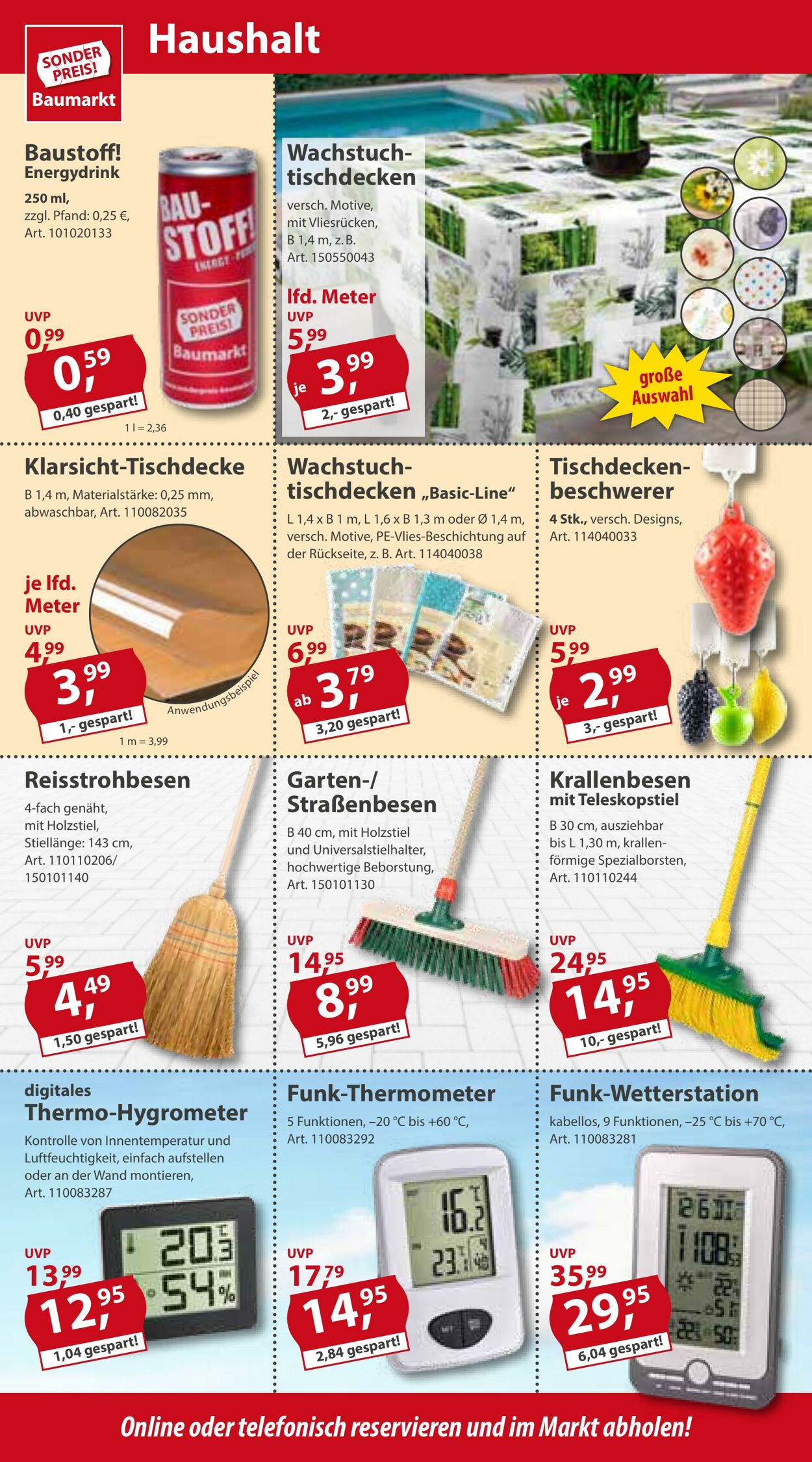 Prospekt Sonderpreis Baumarkt 24.06.2023 - 30.06.2023