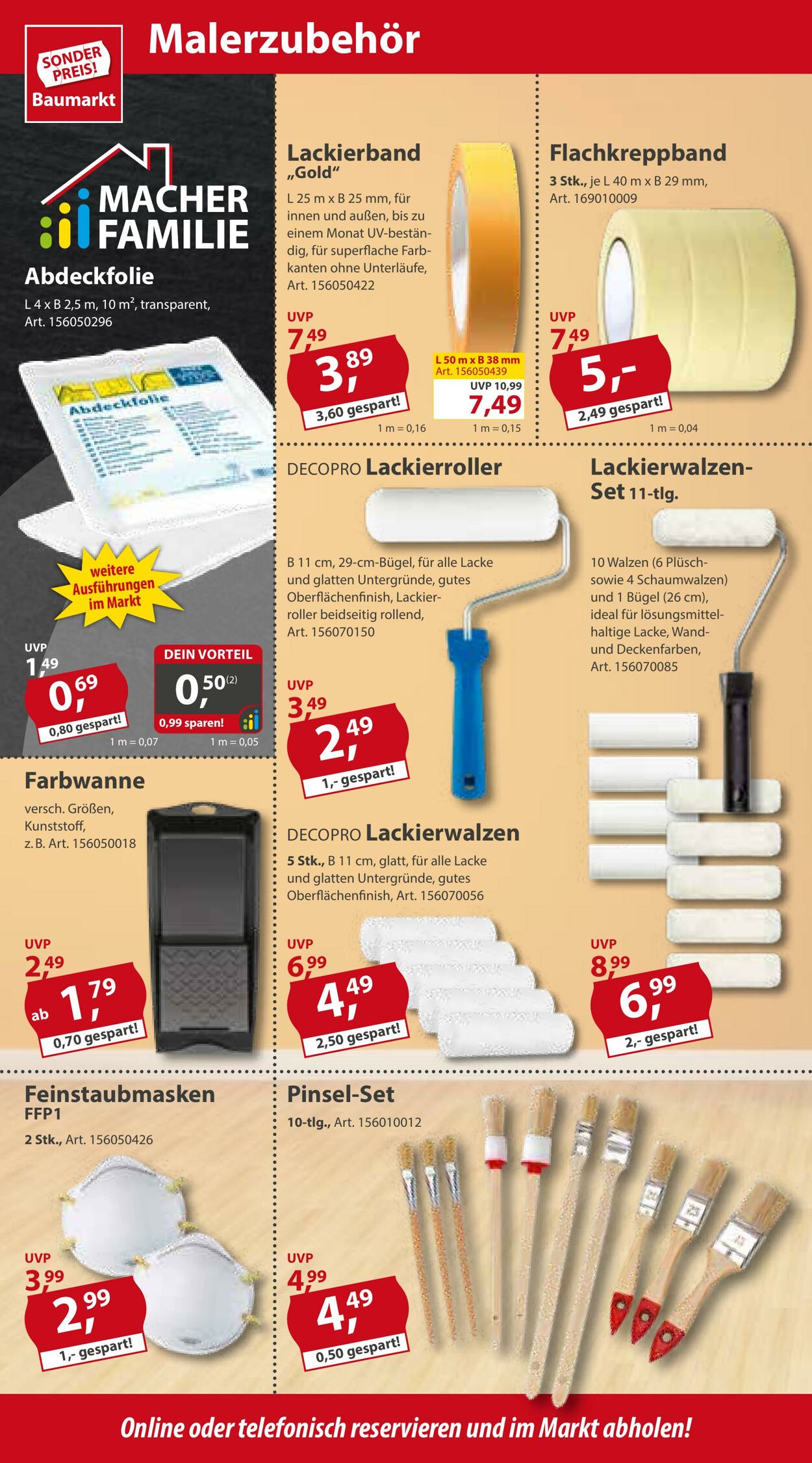 Prospekt Sonderpreis Baumarkt 24.06.2023 - 30.06.2023