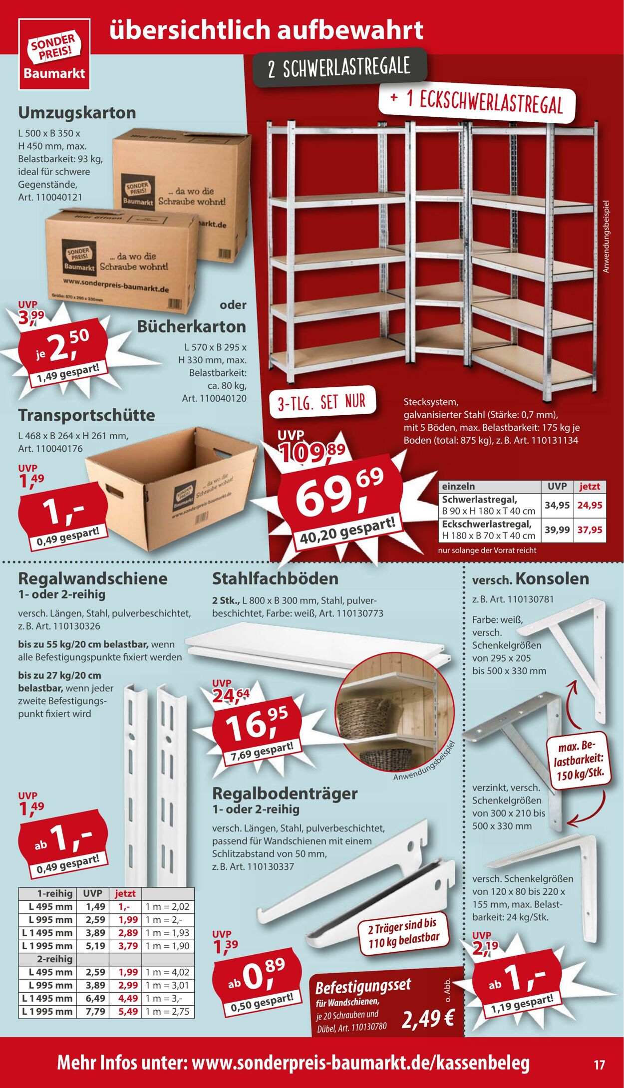 Prospekt Sonderpreis Baumarkt 23.12.2024 - 31.12.2024