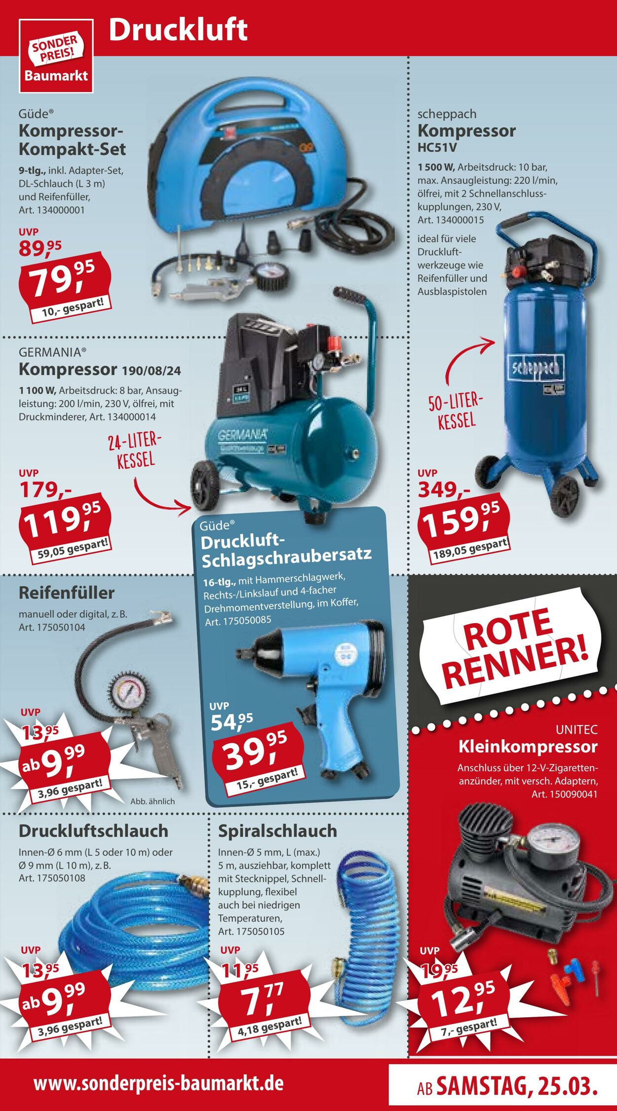 Prospekt Sonderpreis Baumarkt 25.03.2023 - 31.03.2023