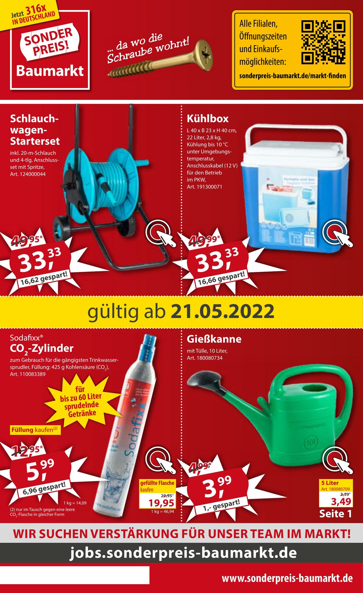 Katalog Sonderpreis Baumarkt 21.05.2022-27.05.2022