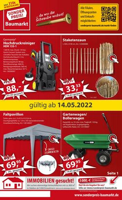 Katalog Sonderpreis Baumarkt 14.05.2022-20.05.2022