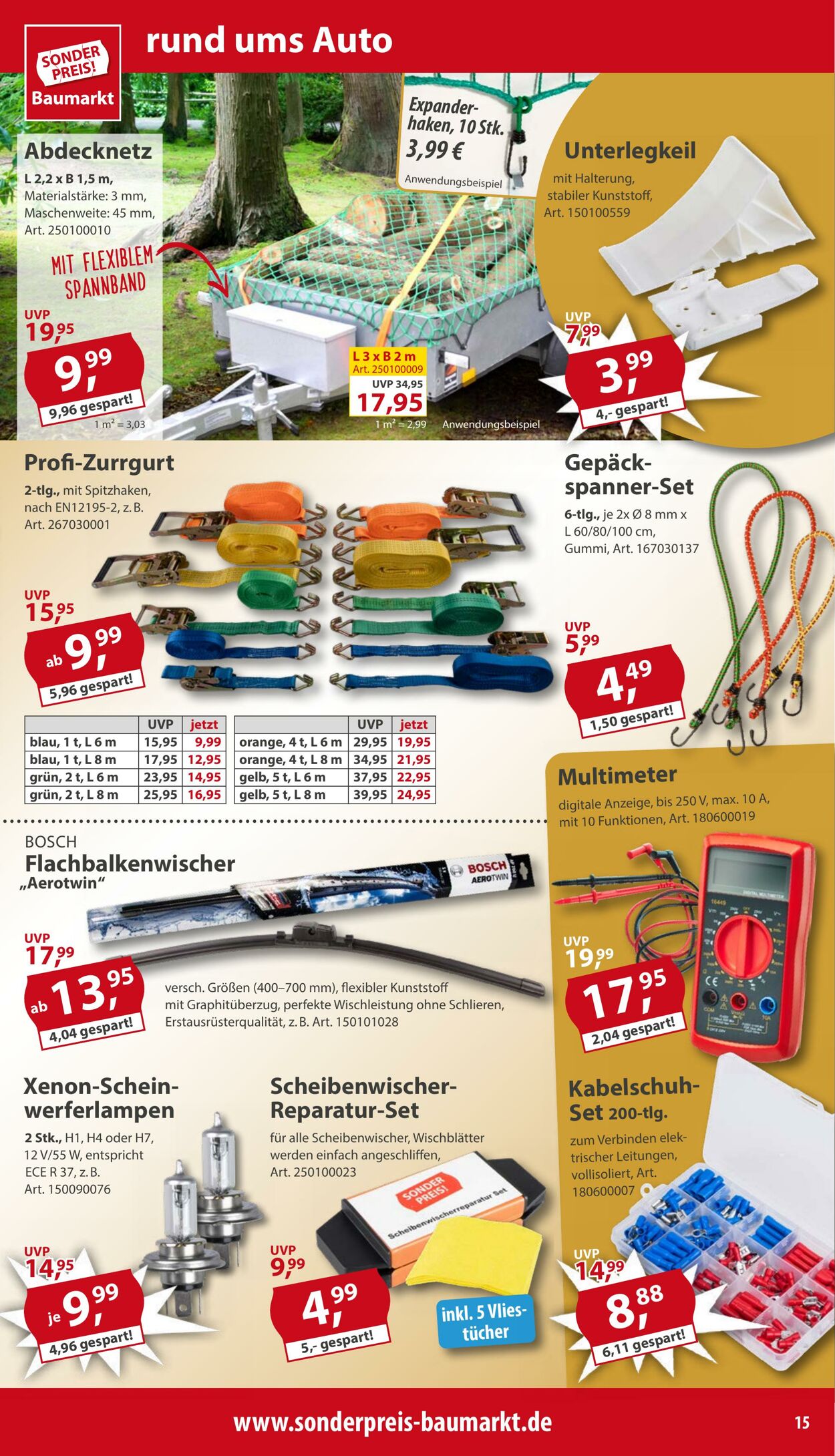 Prospekt Sonderpreis Baumarkt 30.11.2024 - 07.12.2024