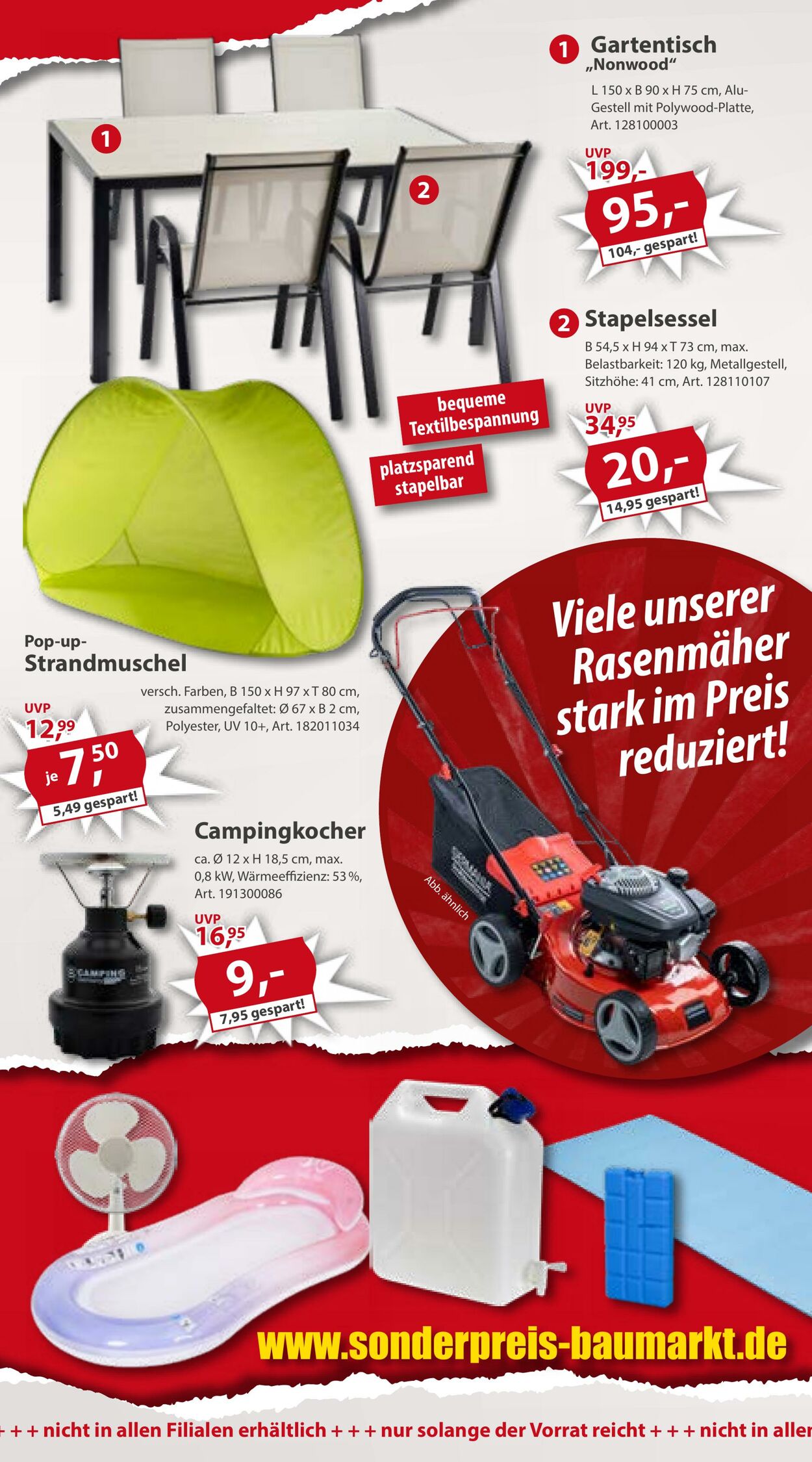 Prospekt Sonderpreis Baumarkt 03.08.2024 - 17.08.2024