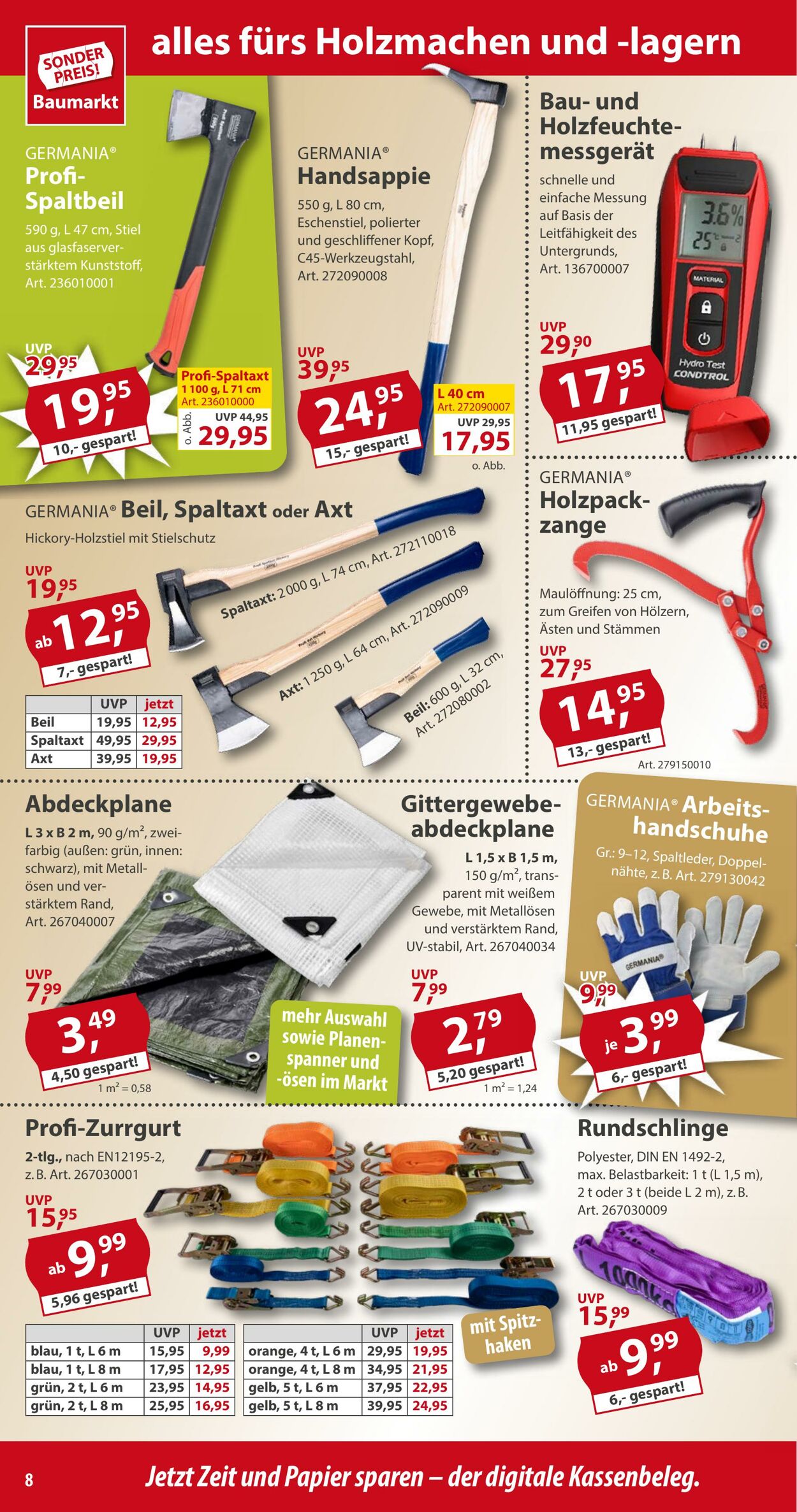 Prospekt Sonderpreis Baumarkt 25.01.2025 - 31.01.2025