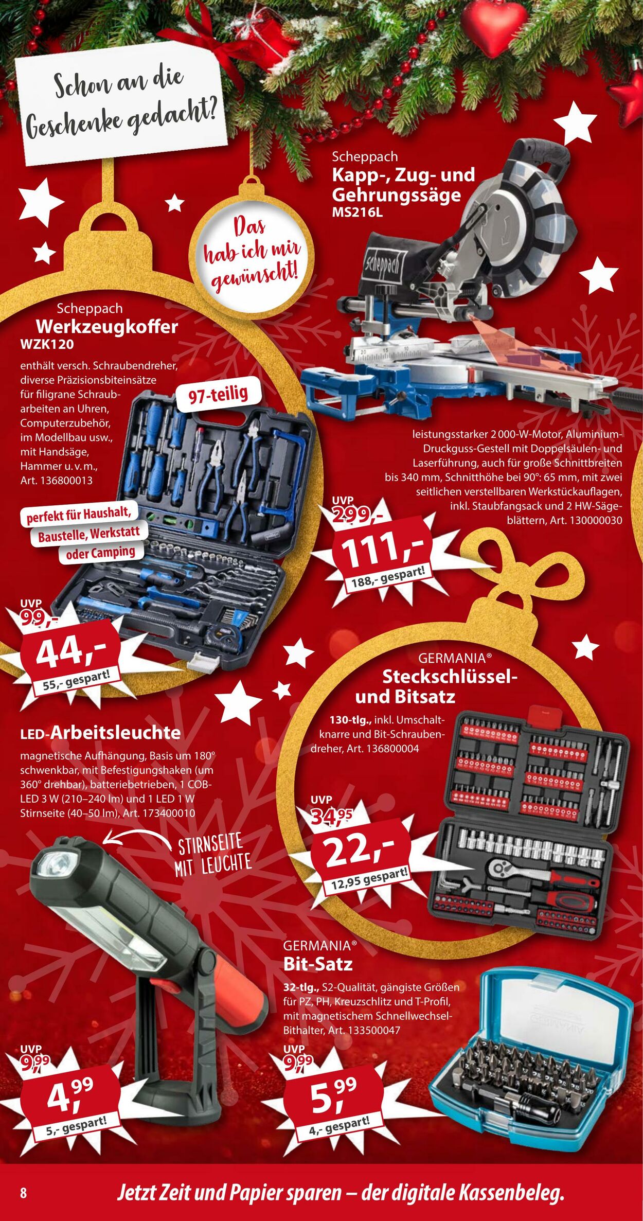 Prospekt Sonderpreis Baumarkt 14.12.2024 - 21.12.2024