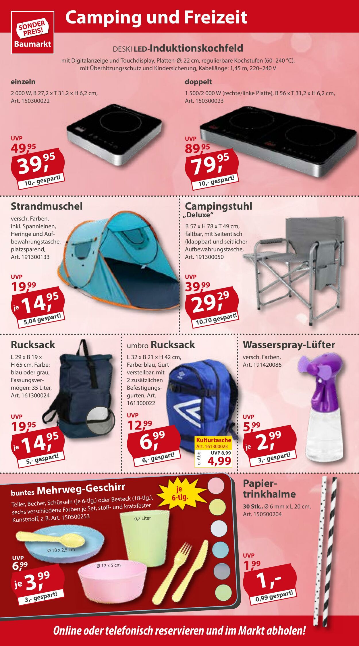 Prospekt Sonderpreis Baumarkt 01.07.2023 - 07.07.2023