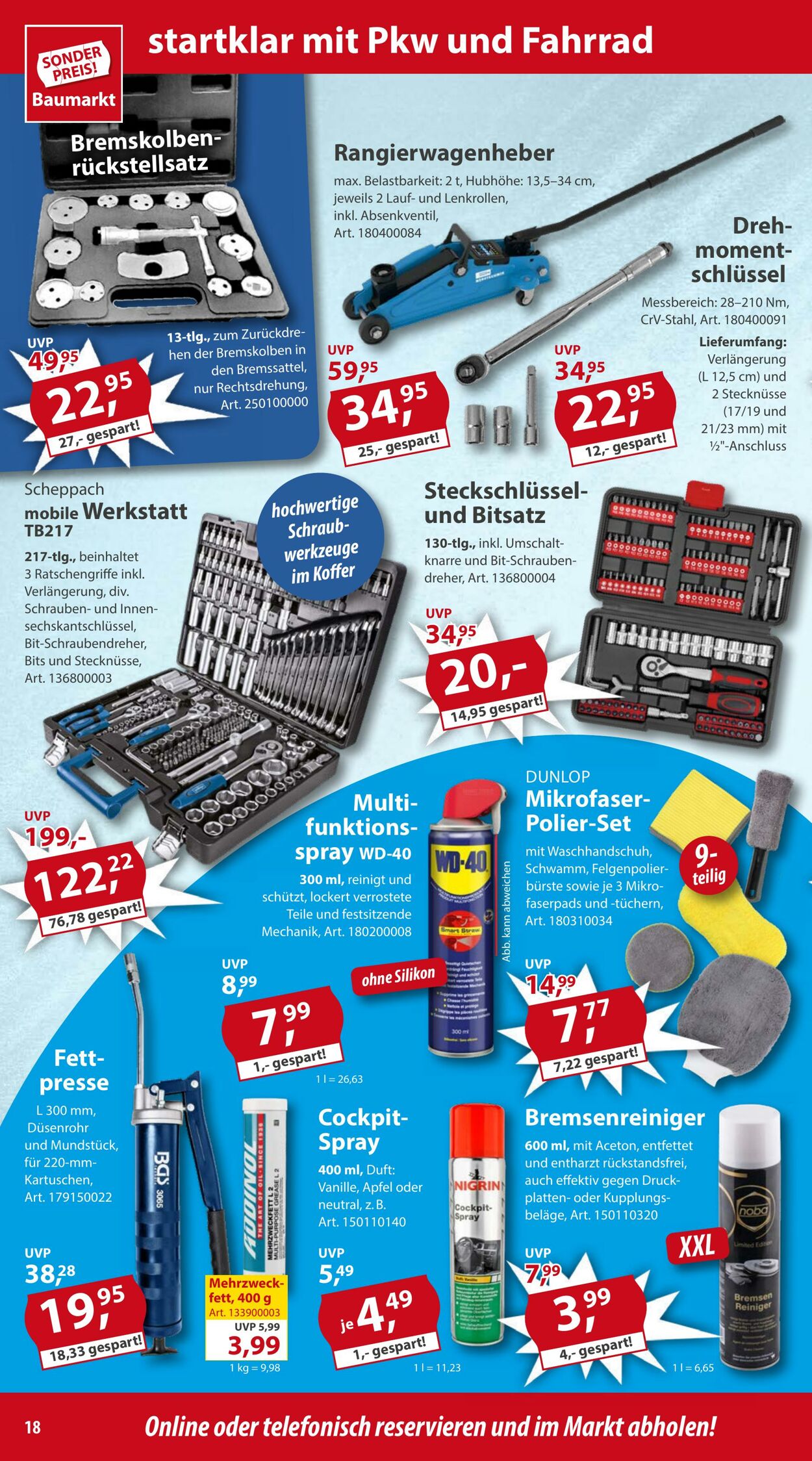 Prospekt Sonderpreis Baumarkt 15.06.2024 - 21.06.2024