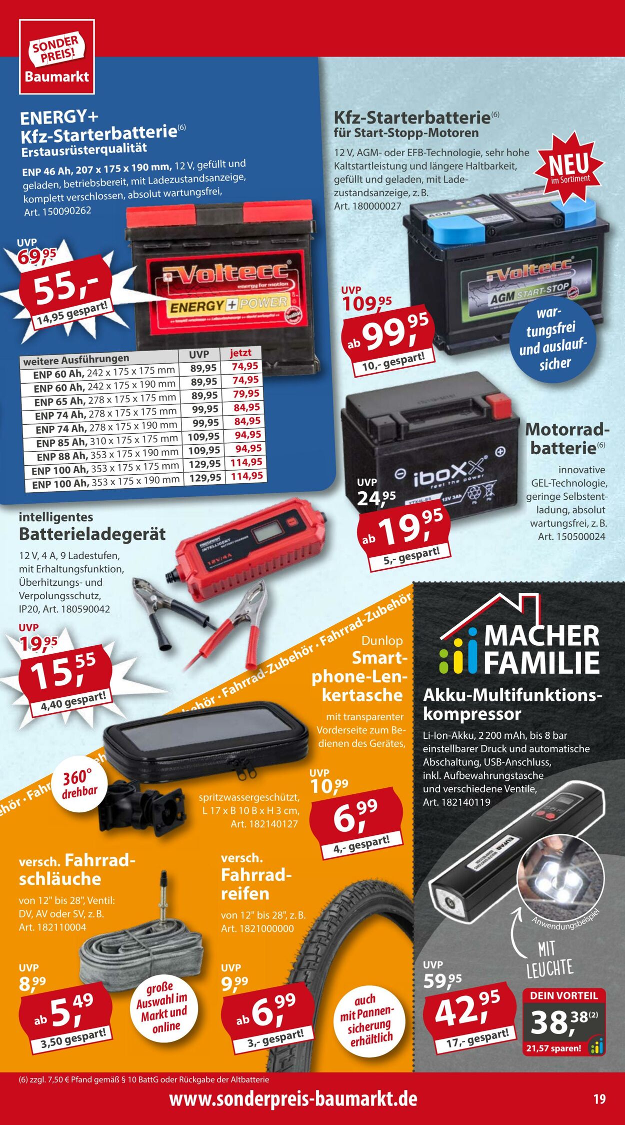 Prospekt Sonderpreis Baumarkt 15.06.2024 - 21.06.2024