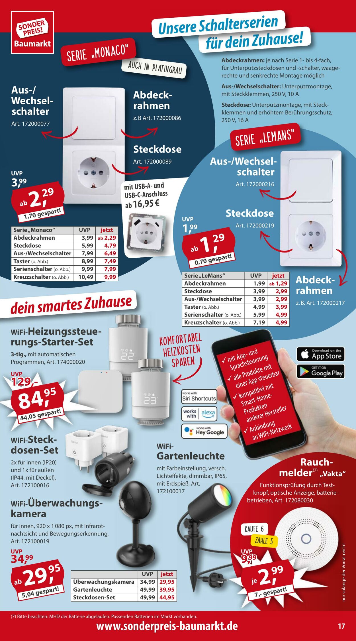 Prospekt Sonderpreis Baumarkt 28.09.2024 - 07.10.2024