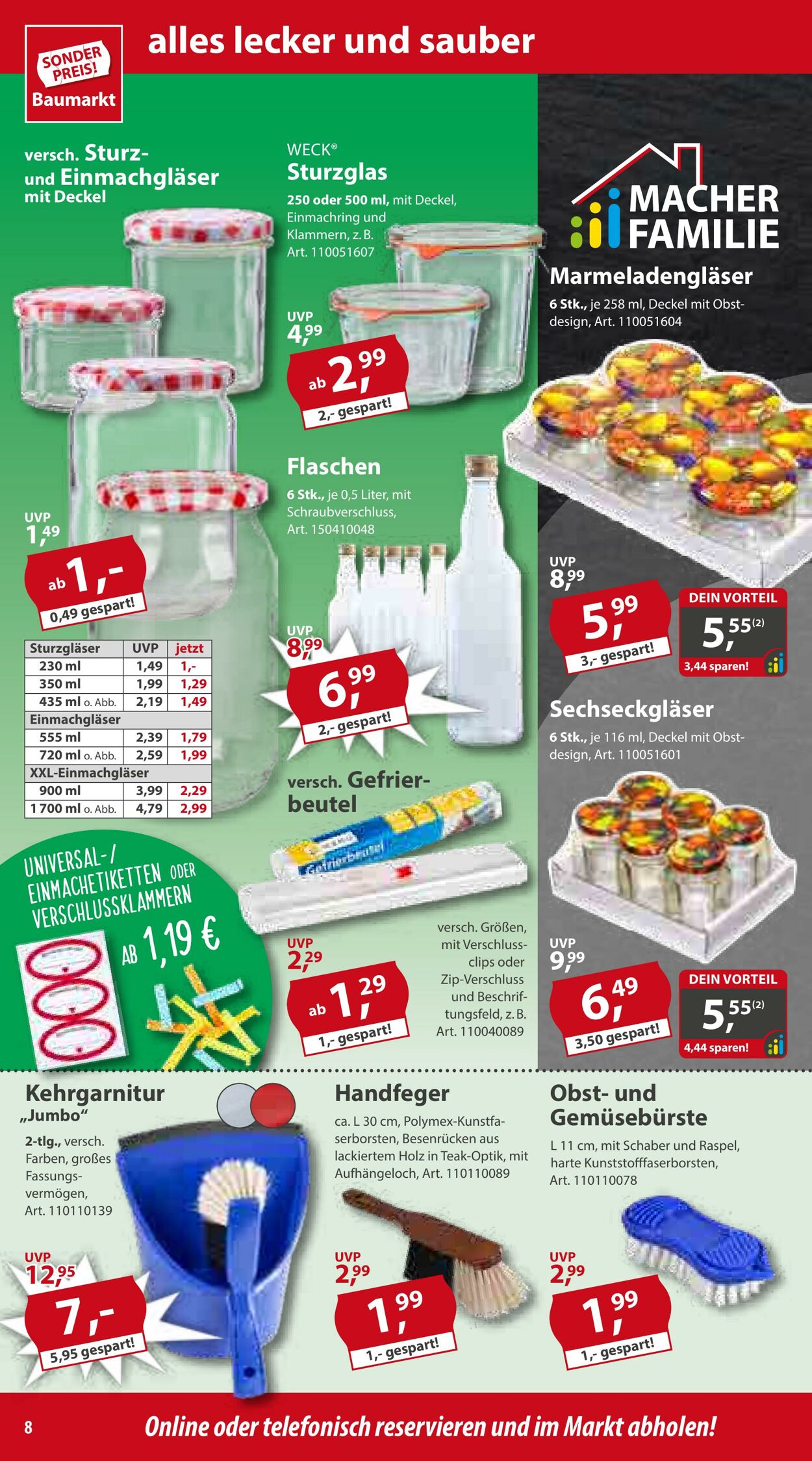 Prospekt Sonderpreis Baumarkt 17.08.2024 - 24.08.2024