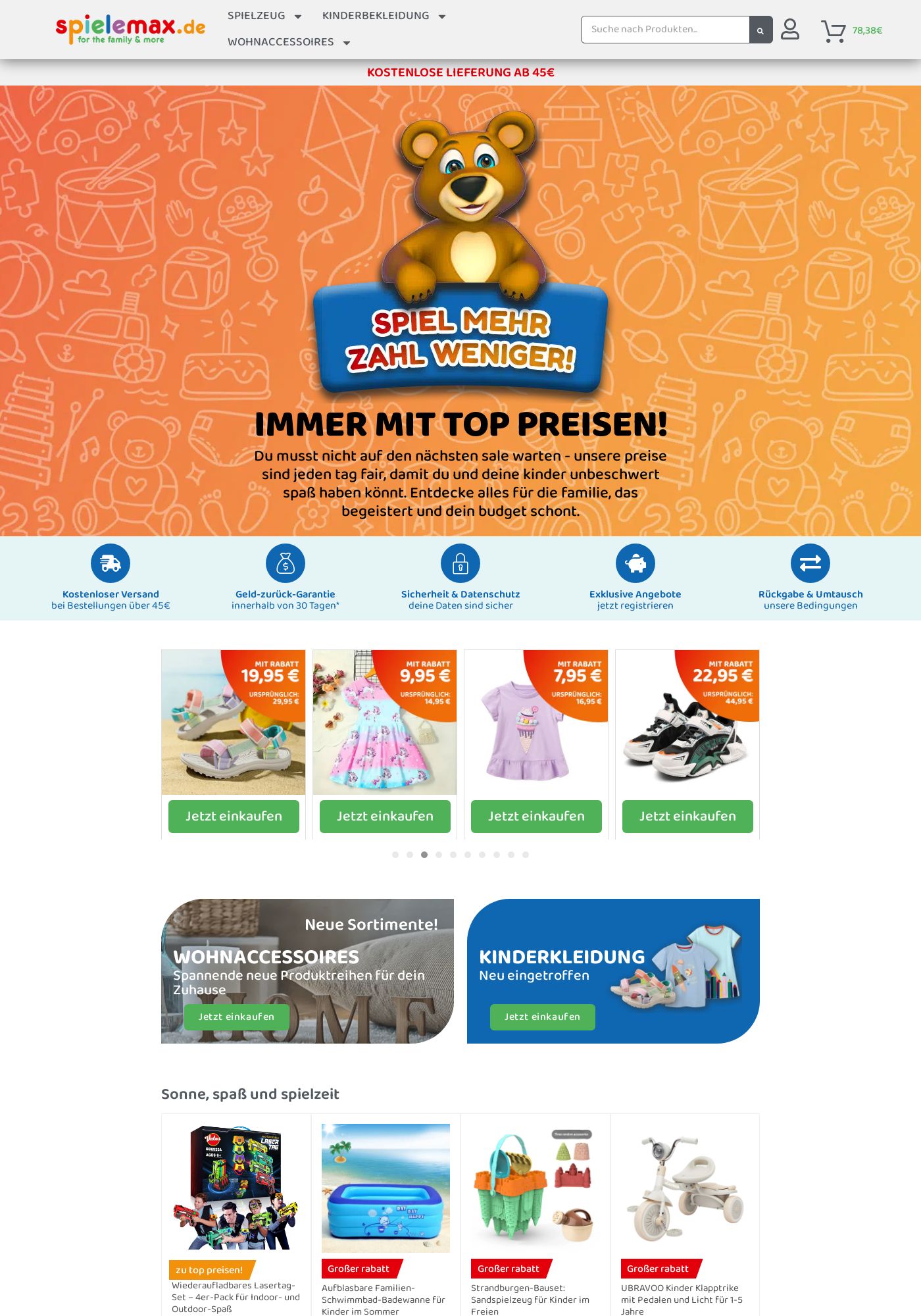 Prospekt Spiele Max 14.07.2025 - 23.07.2025