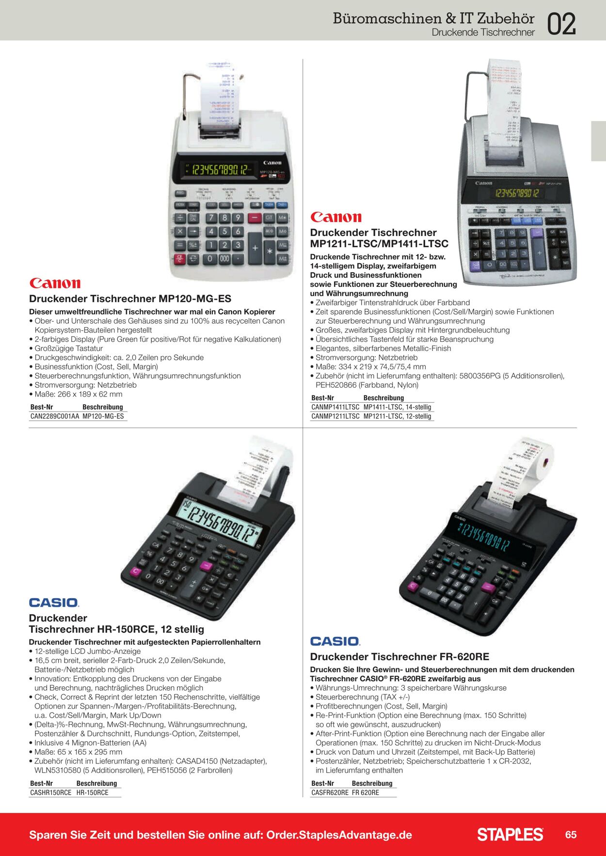 Prospekt Staples 01.09.2021 - 04.05.2022