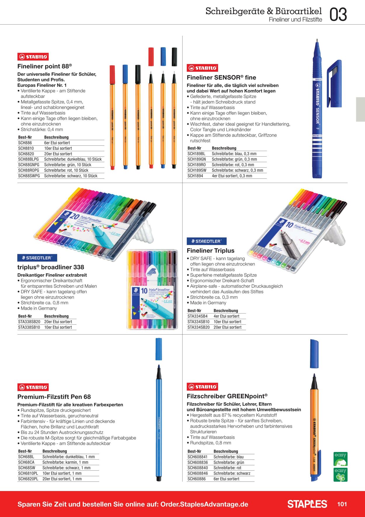 Prospekt Staples 01.09.2021 - 04.05.2022