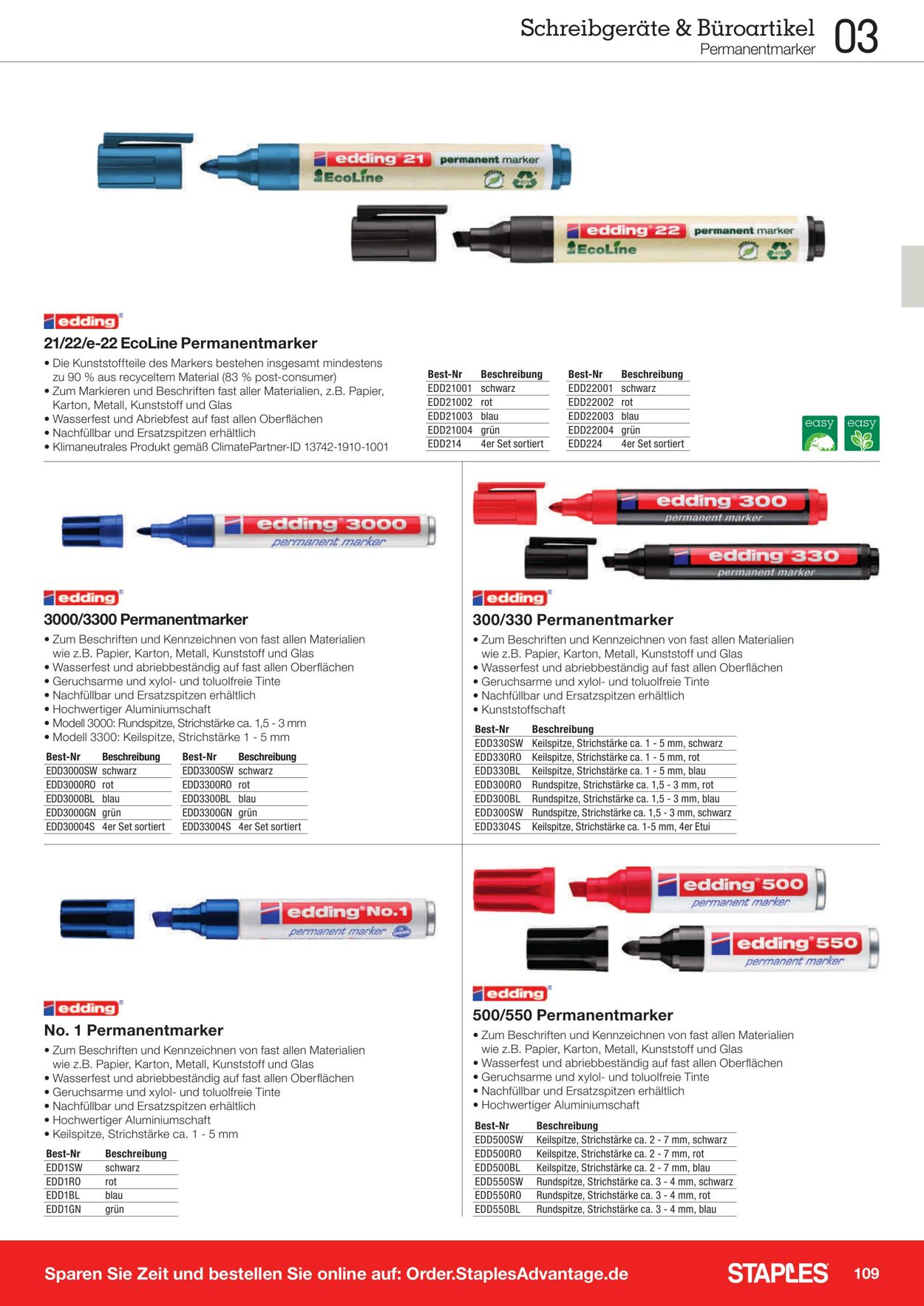 Prospekt Staples 01.09.2021 - 04.05.2022