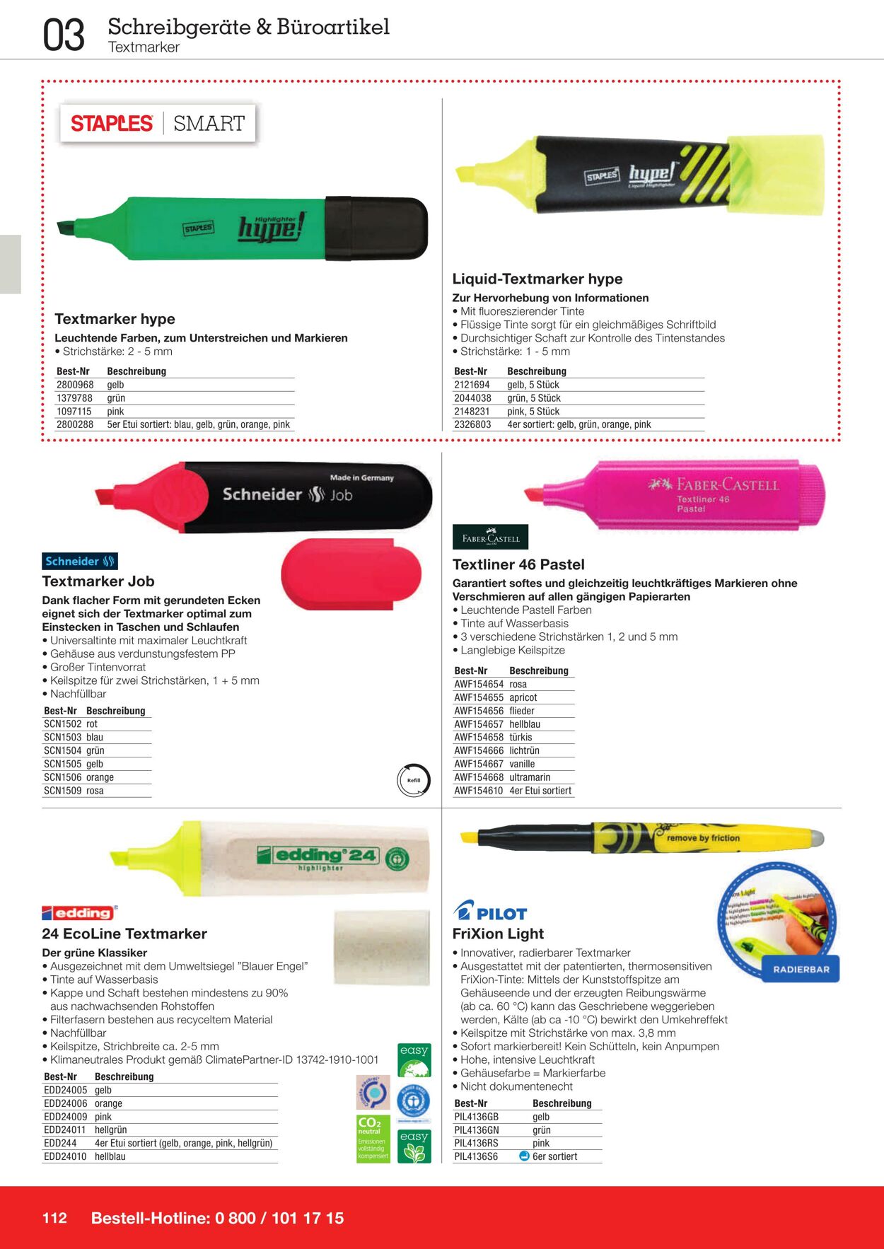 Prospekt Staples 01.09.2021 - 04.05.2022