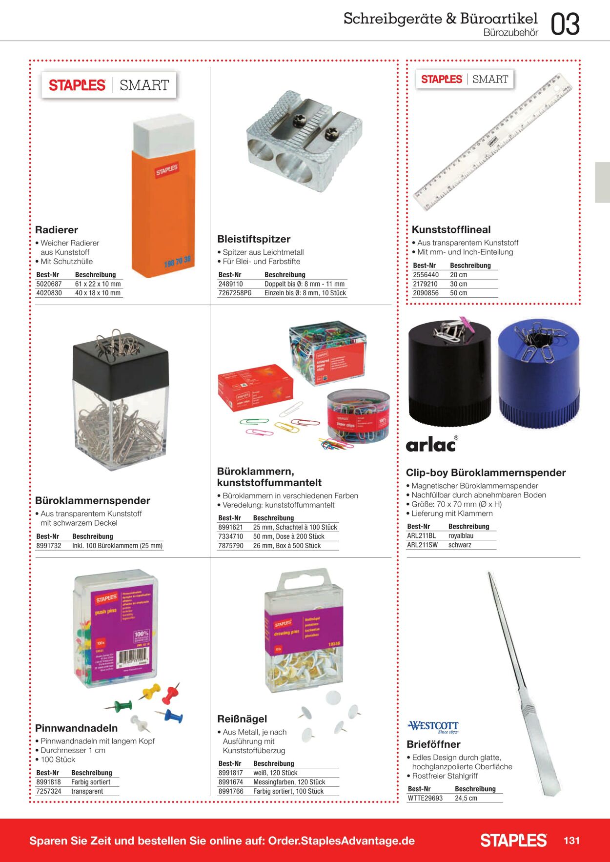 Prospekt Staples 01.09.2021 - 04.05.2022