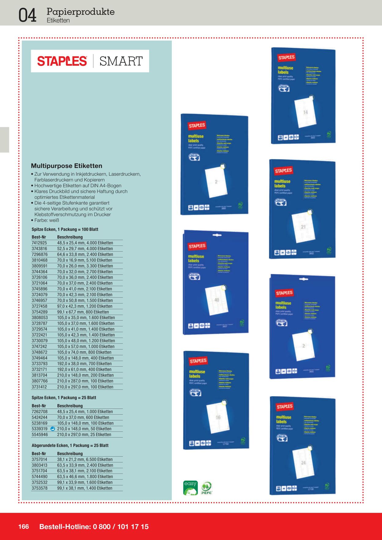 Prospekt Staples 01.09.2021 - 04.05.2022