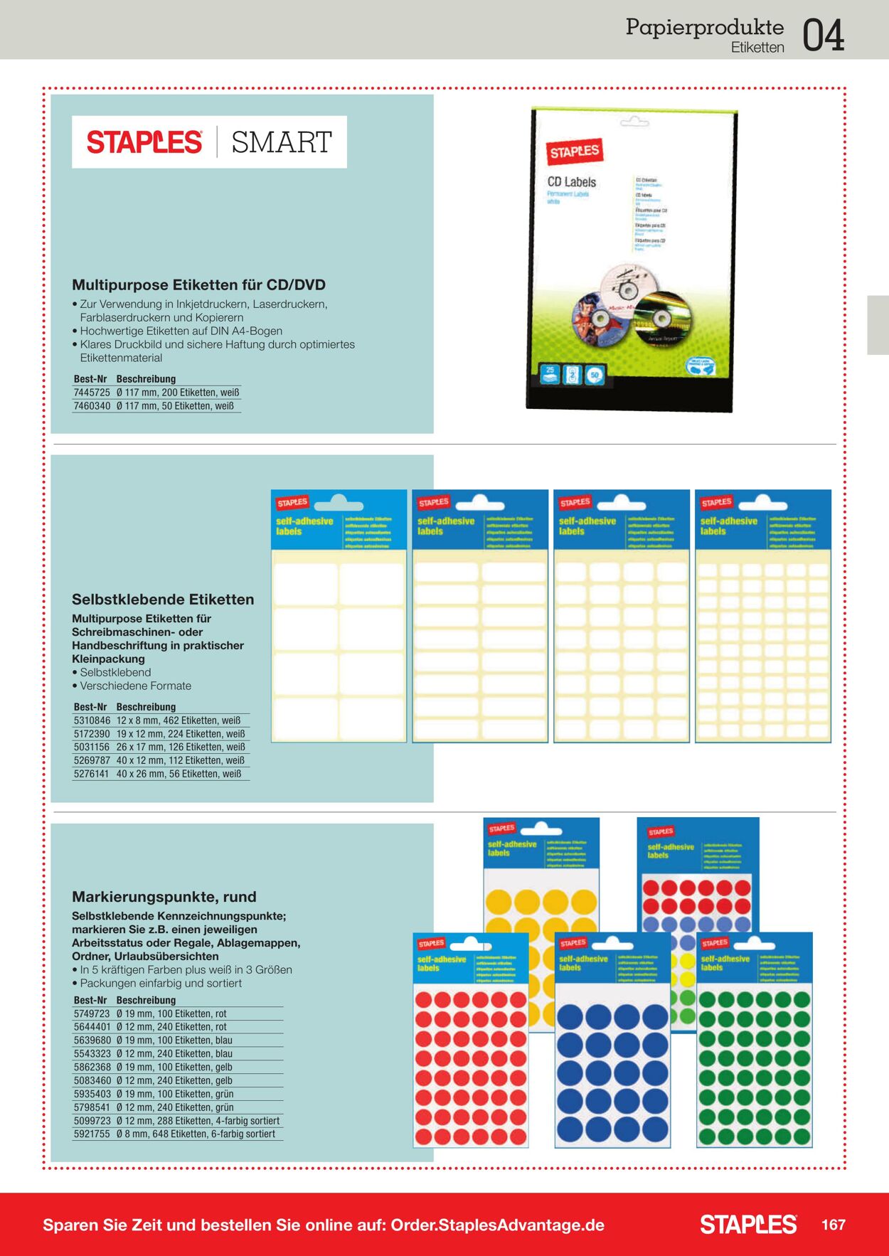 Prospekt Staples 01.09.2021 - 04.05.2022