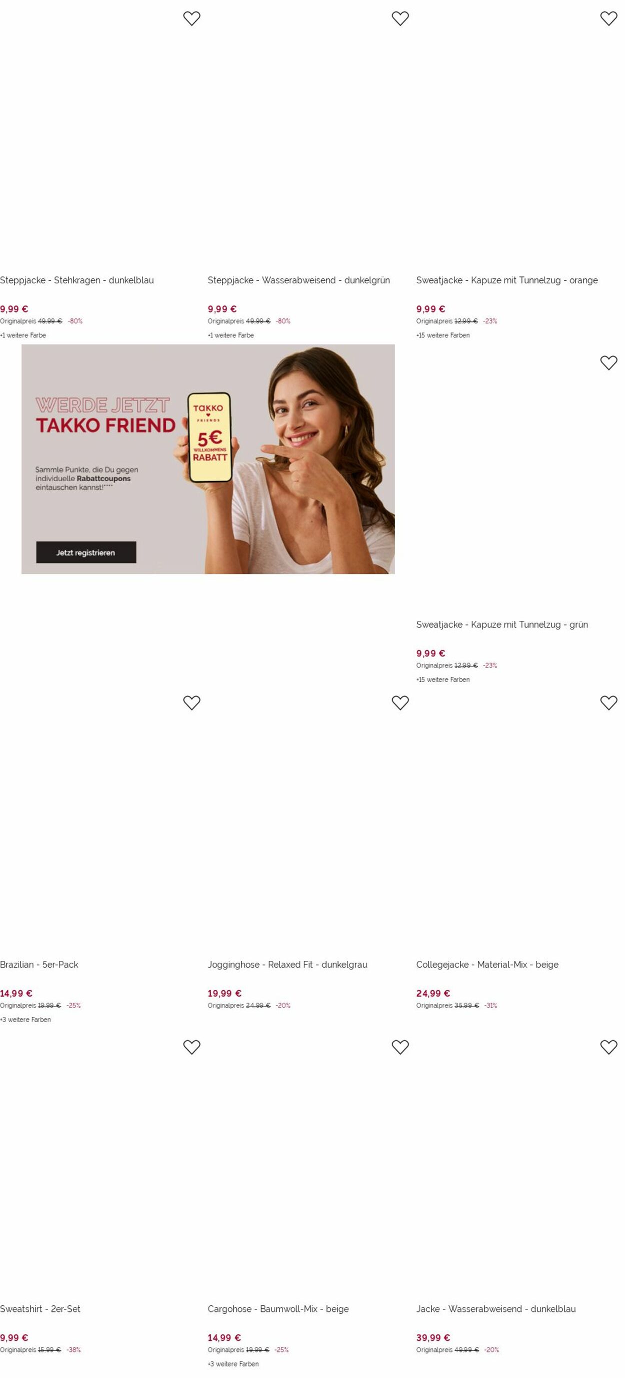 Prospekt Takko Fashion 26.05.2025 - 01.06.2025