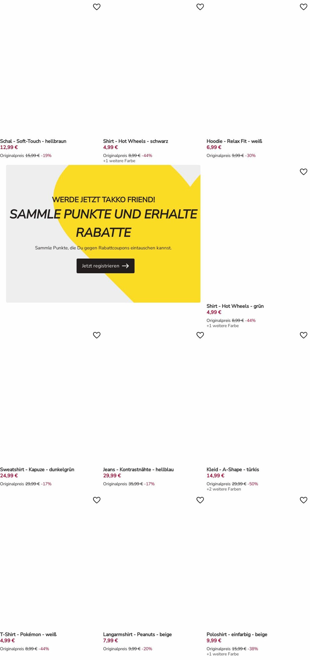 Prospekt Takko Fashion 29.09.2025 - 05.10.2025