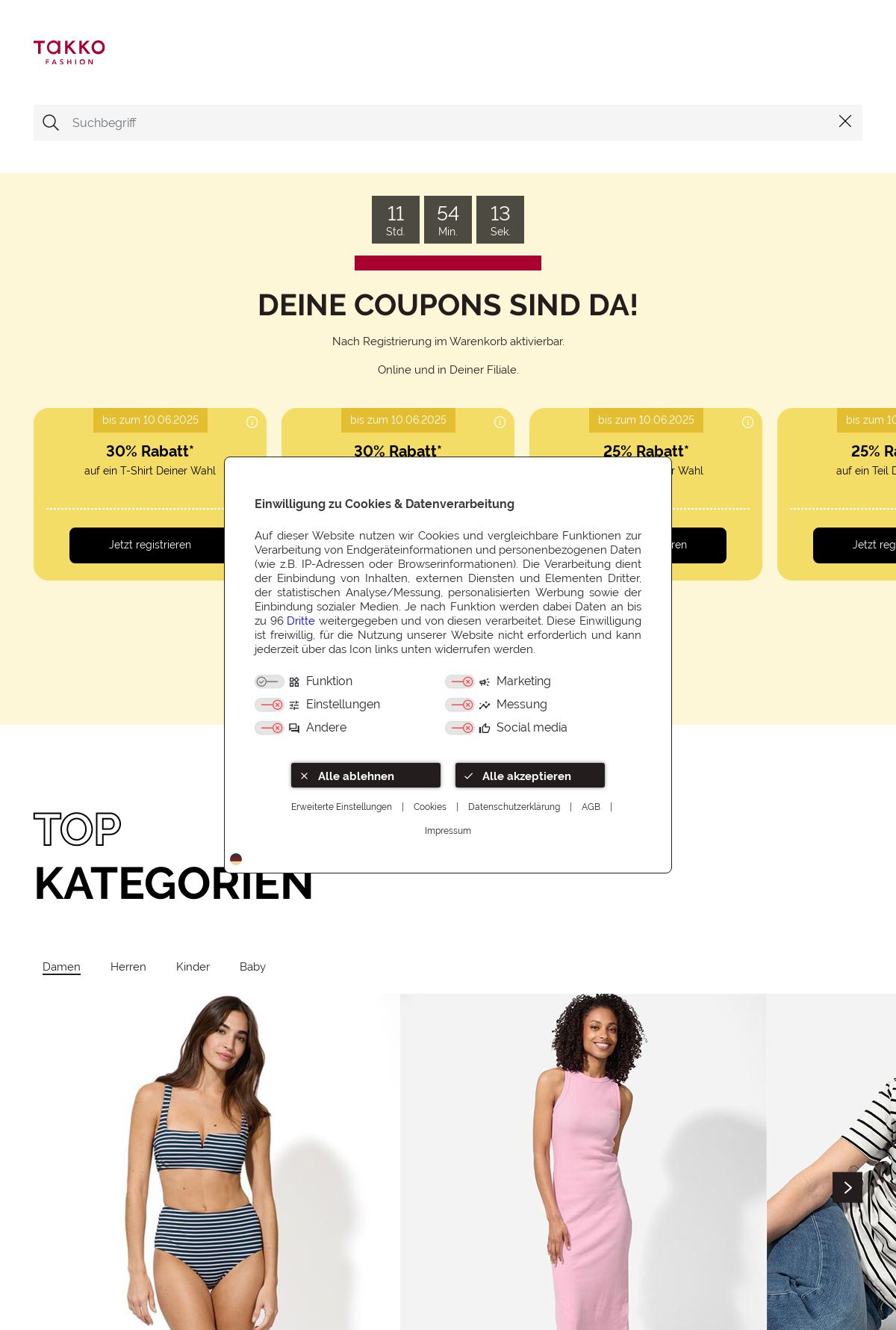 Prospekt Takko Fashion 09.06.2025 - 15.06.2025